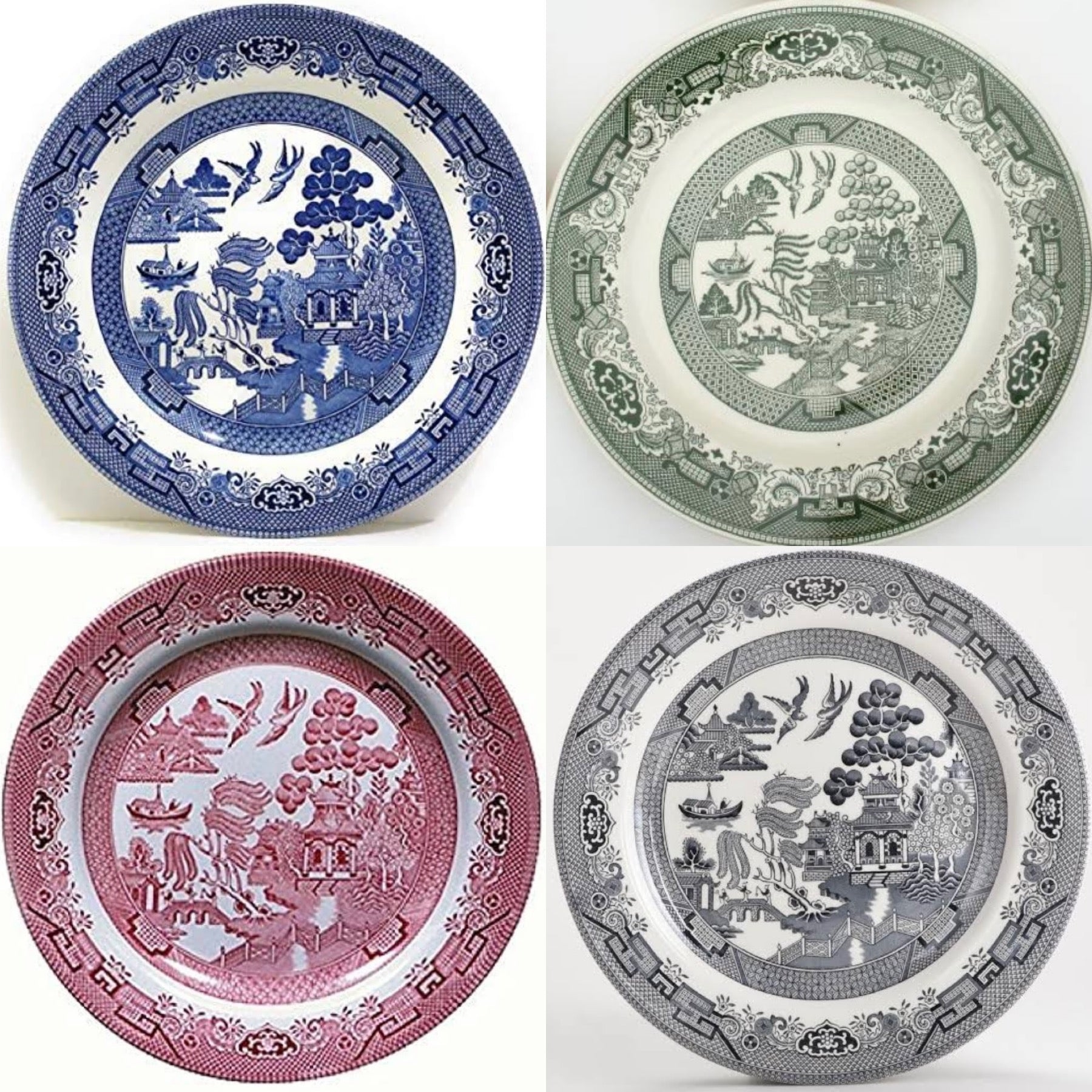 Blue Willow & other Willow colours