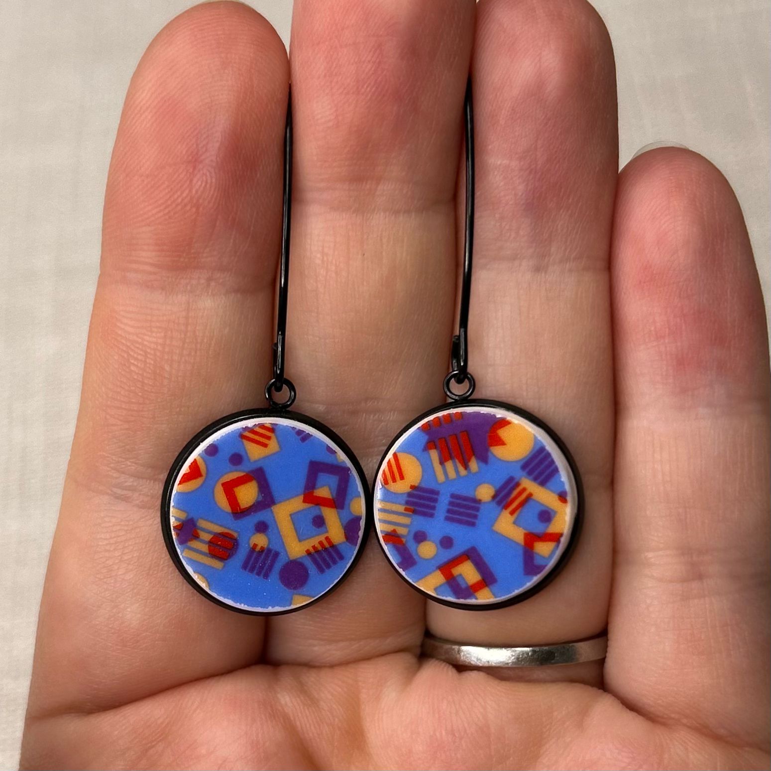 T2 Hooks Dangly Earrings BM