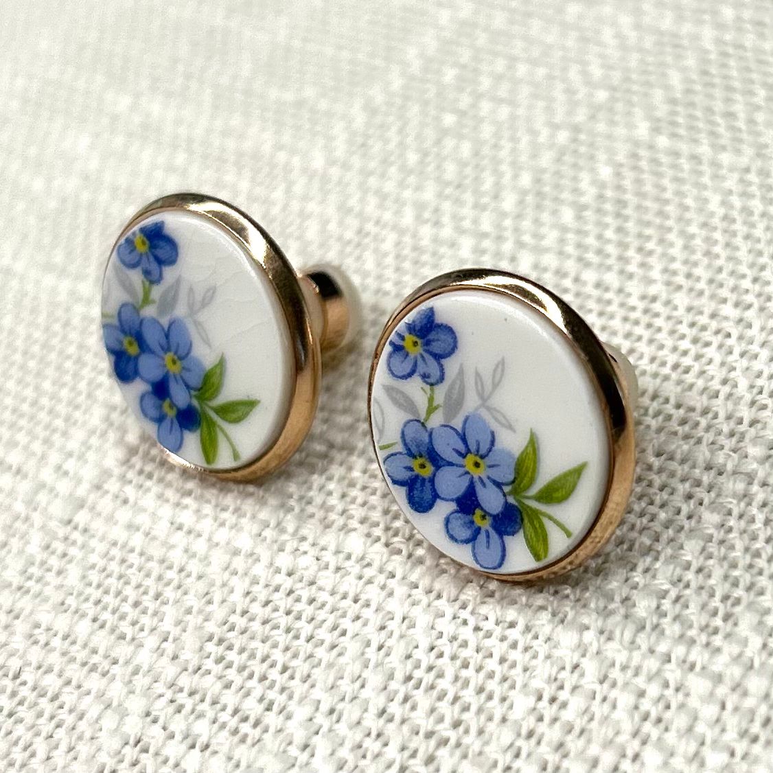 1950’s Queen Anne ‘Sonata’ Stud Earrings RM