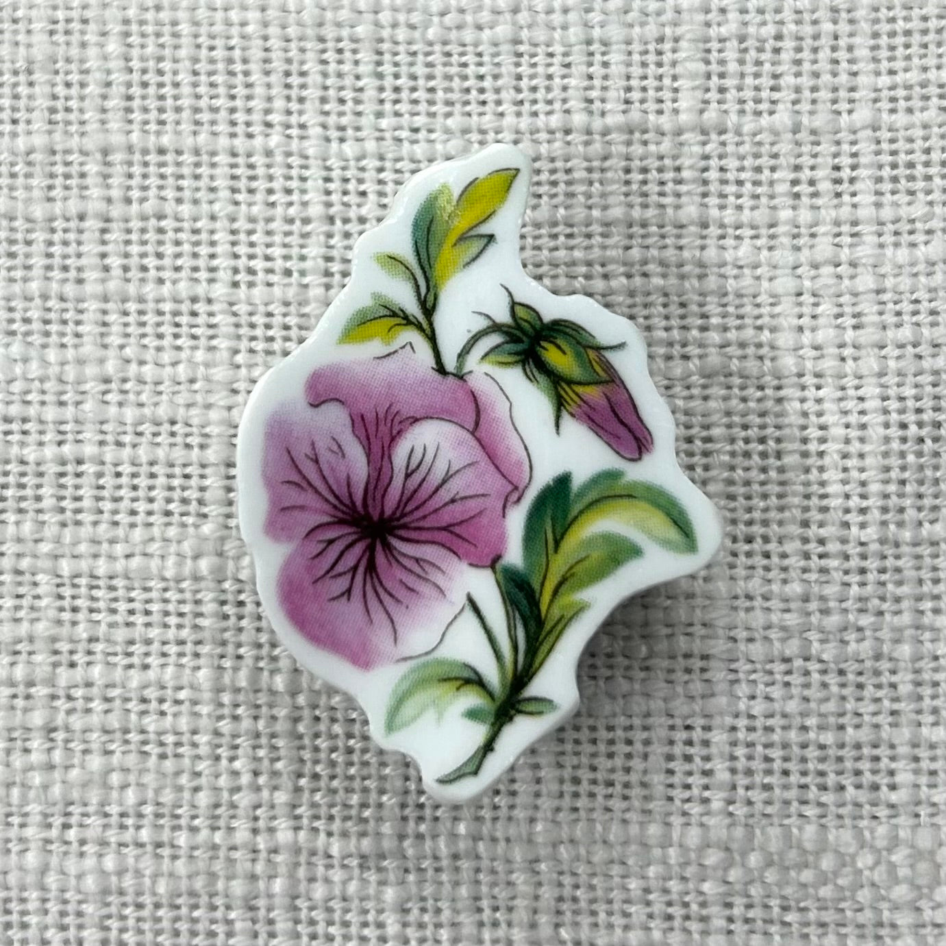 1980’s Regency China Floral Brooch