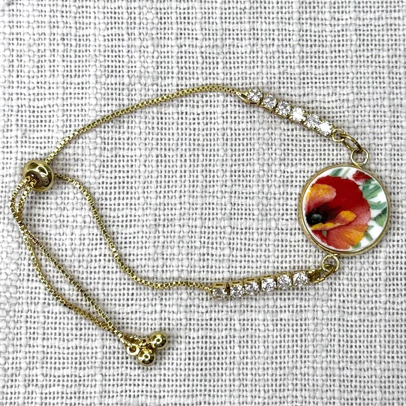 2000’s Poppy Adjustable Bracelet Y