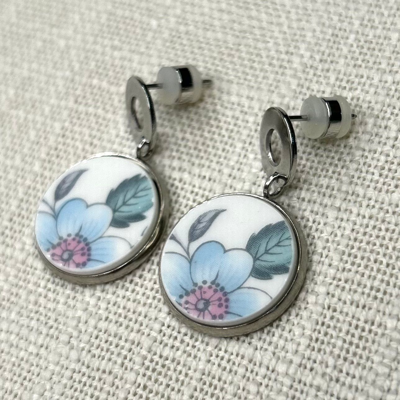 1950’s Colclough Stud Dangly Earrings SM