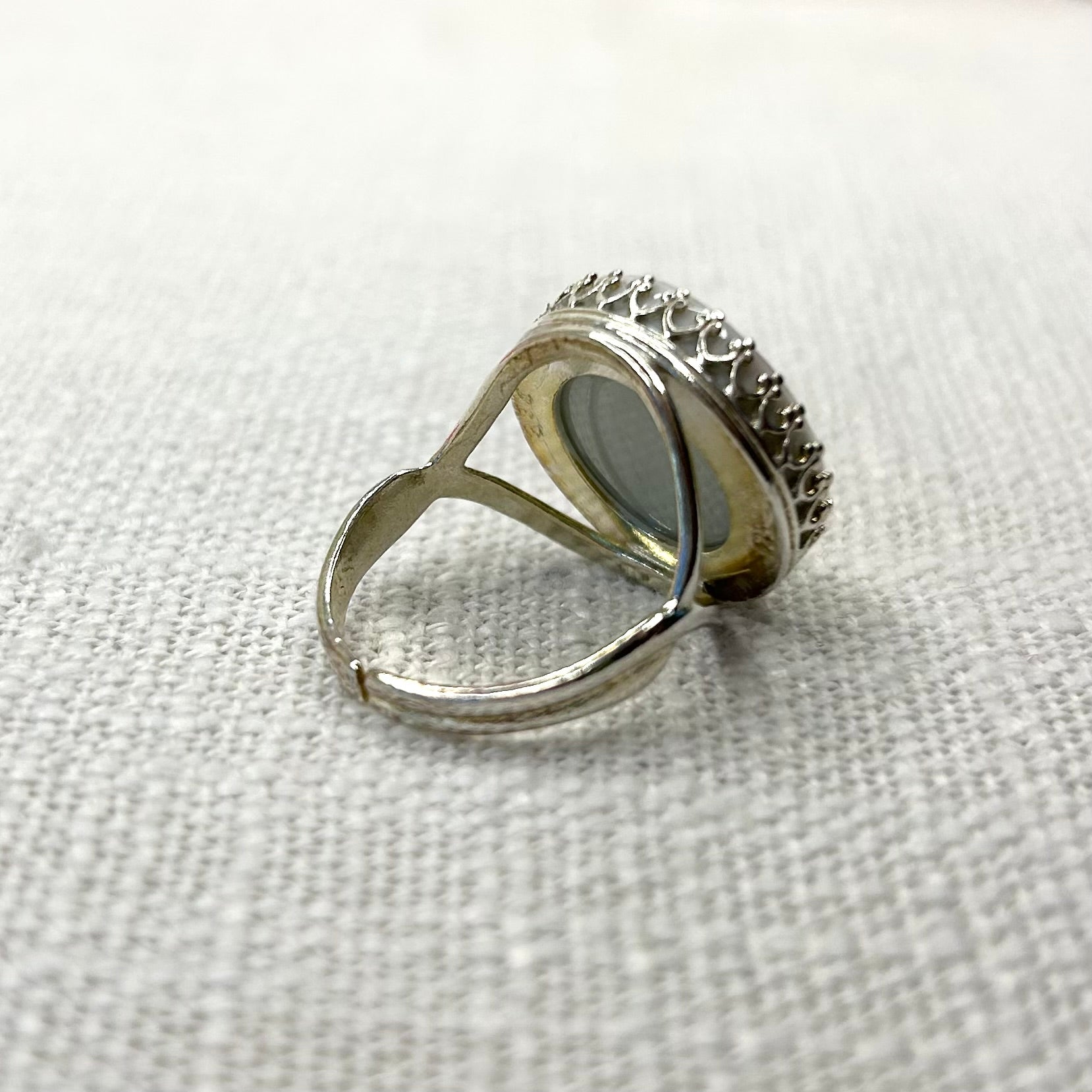 2000’s Sterling Silver Piglet Adjustable Ring SS