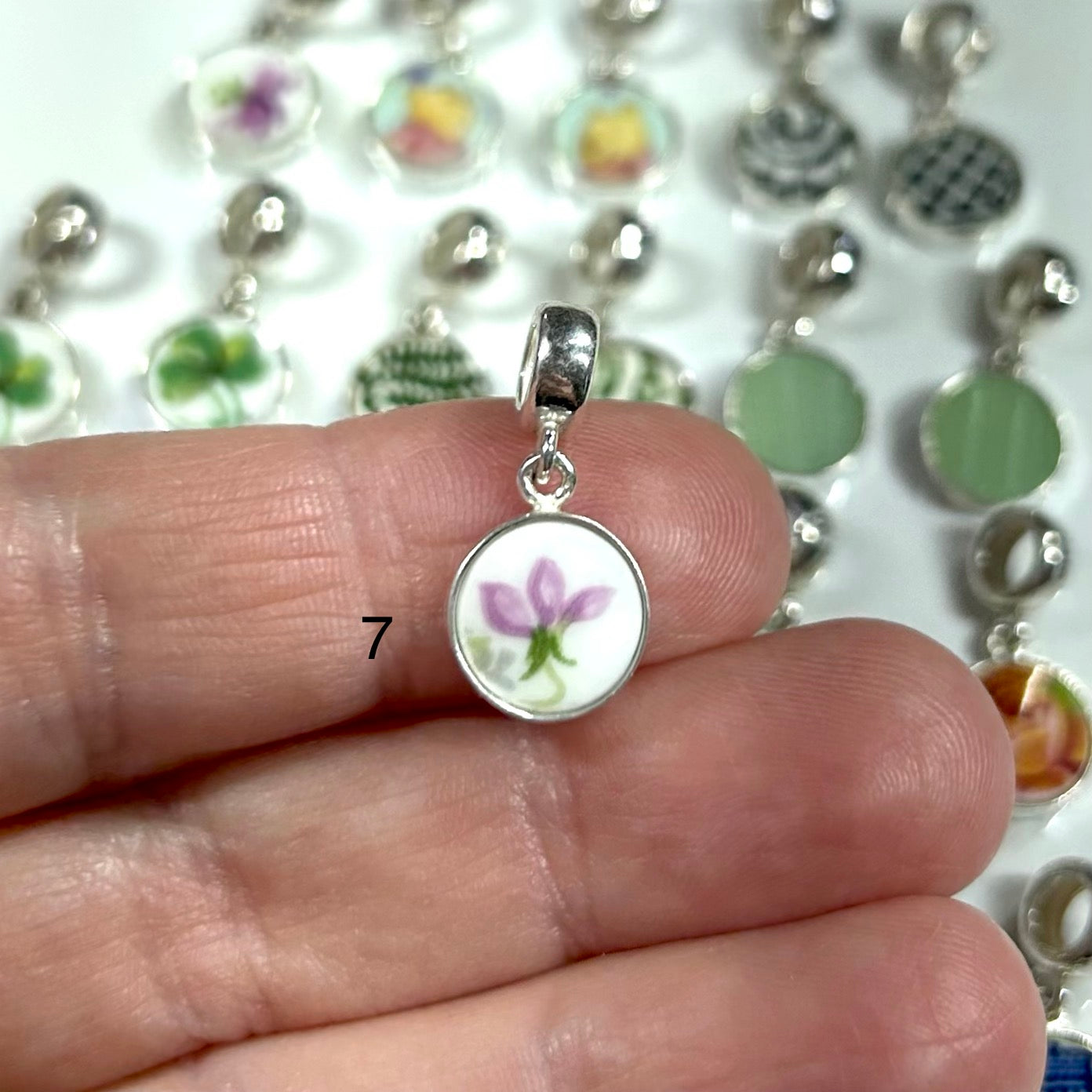 Sterling Silver Charms For Bracelets M