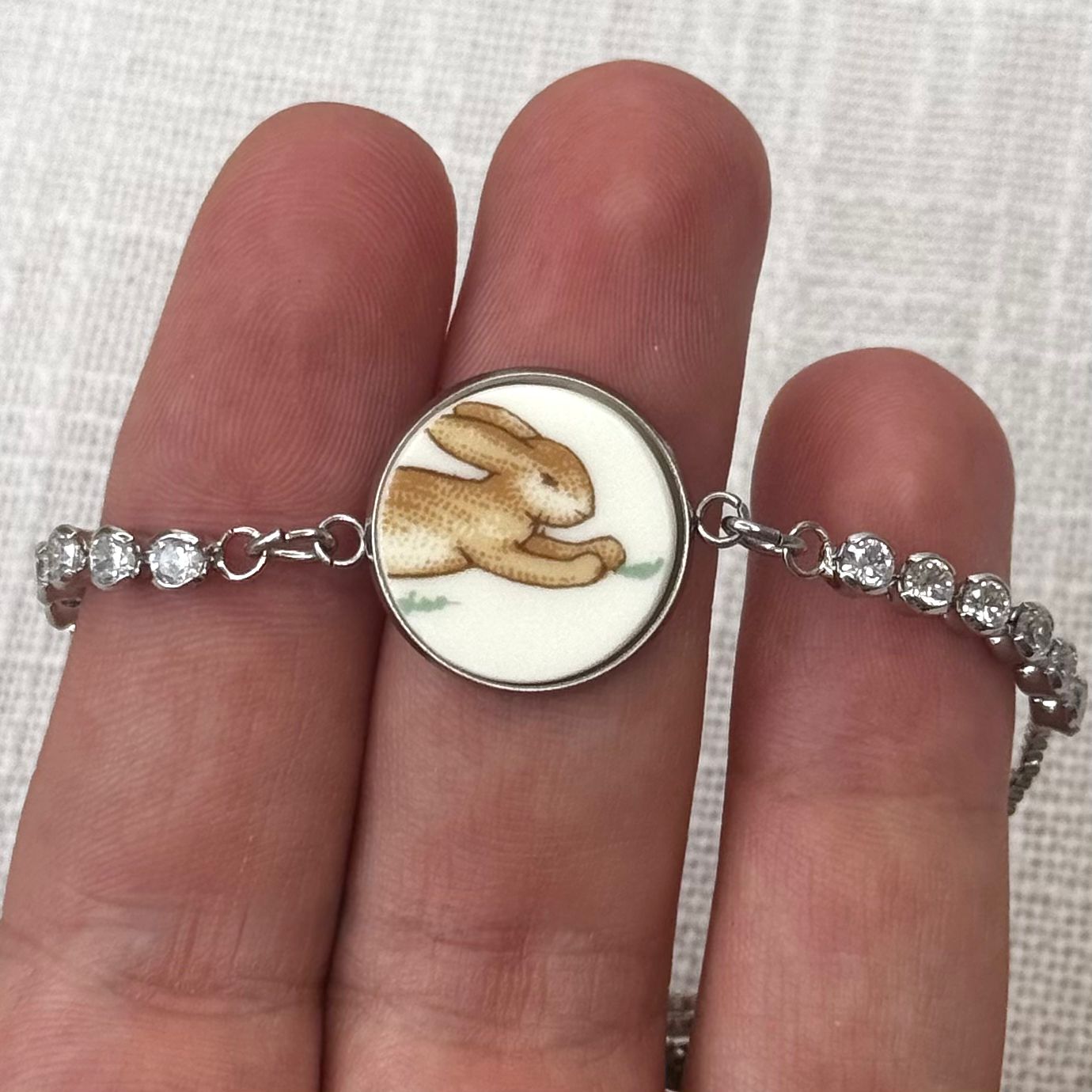 1970’s Royal Doulton ‘Bunnykins’ Adjustable Bracelet P