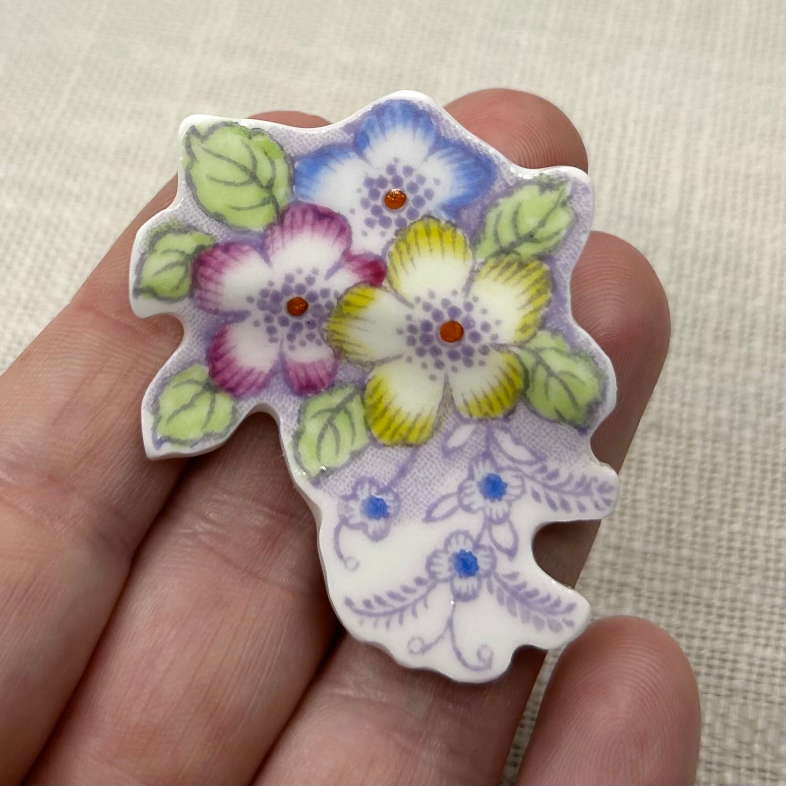 1930’s Colclough Floral Brooch
