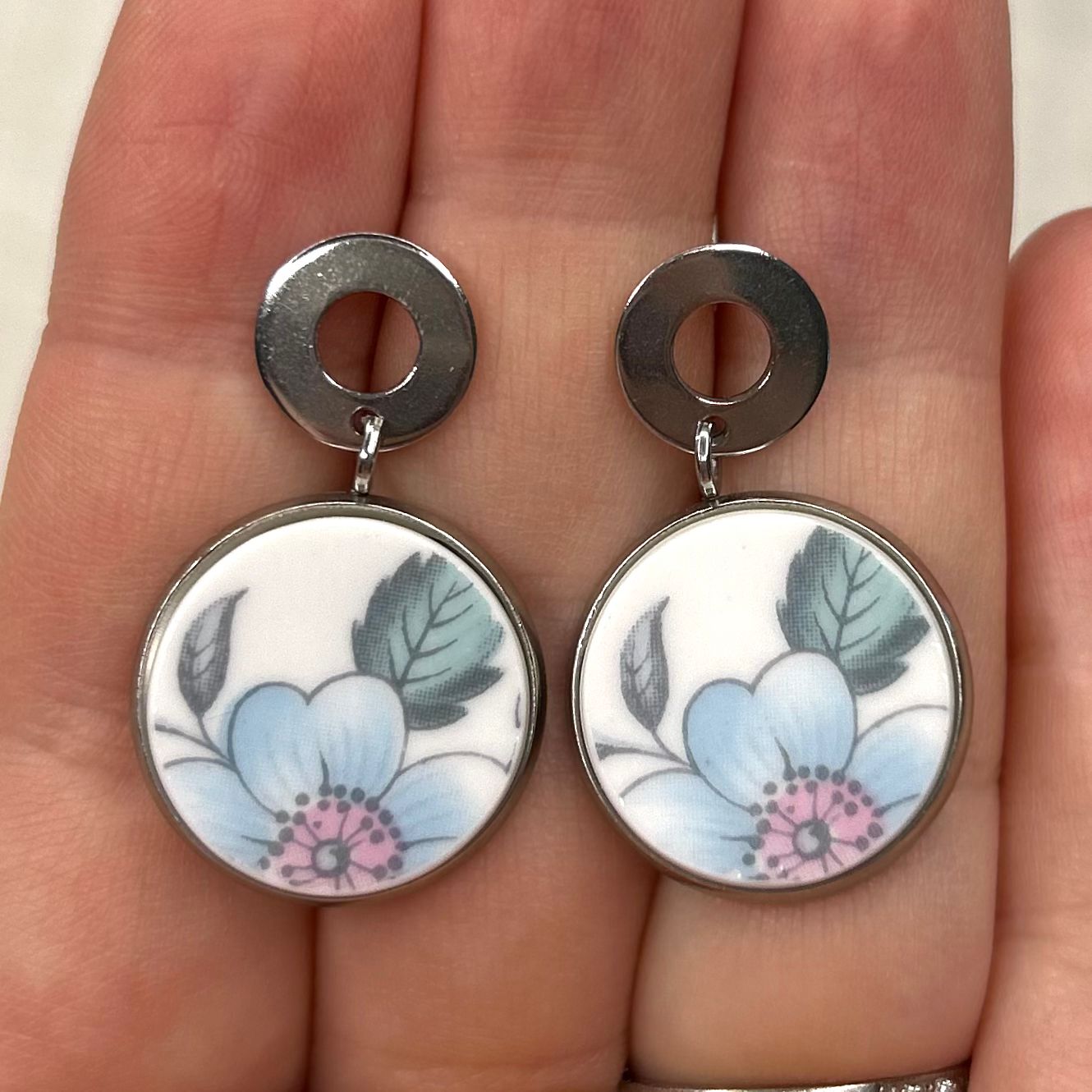 1950’s Colclough Stud Dangly Earrings SM