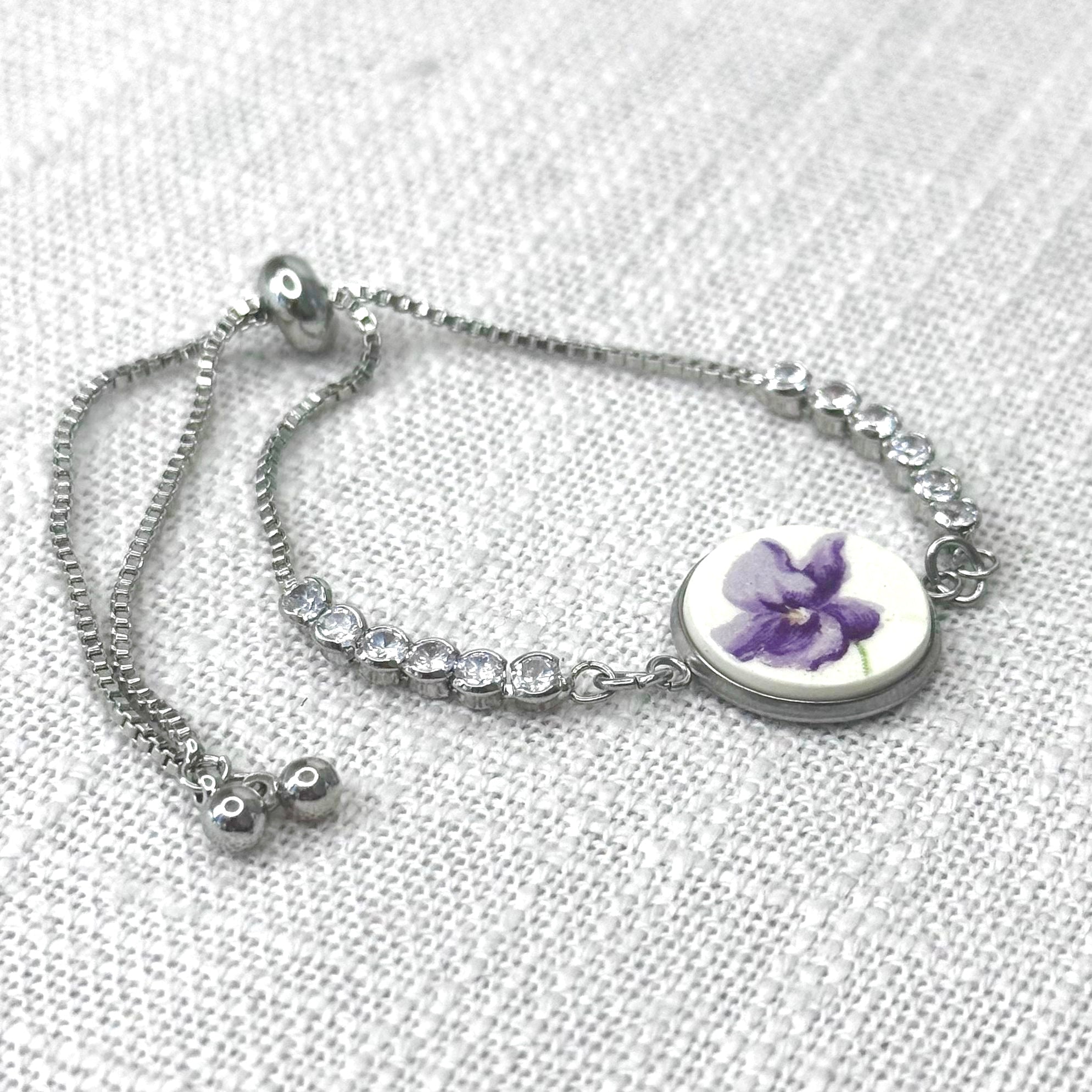 1940’s Swann Pottery Adjustable Bracelet P