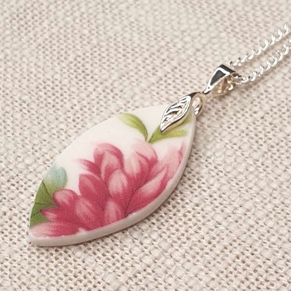 1960’s Sterling Silver Duchess Pendant Necklace