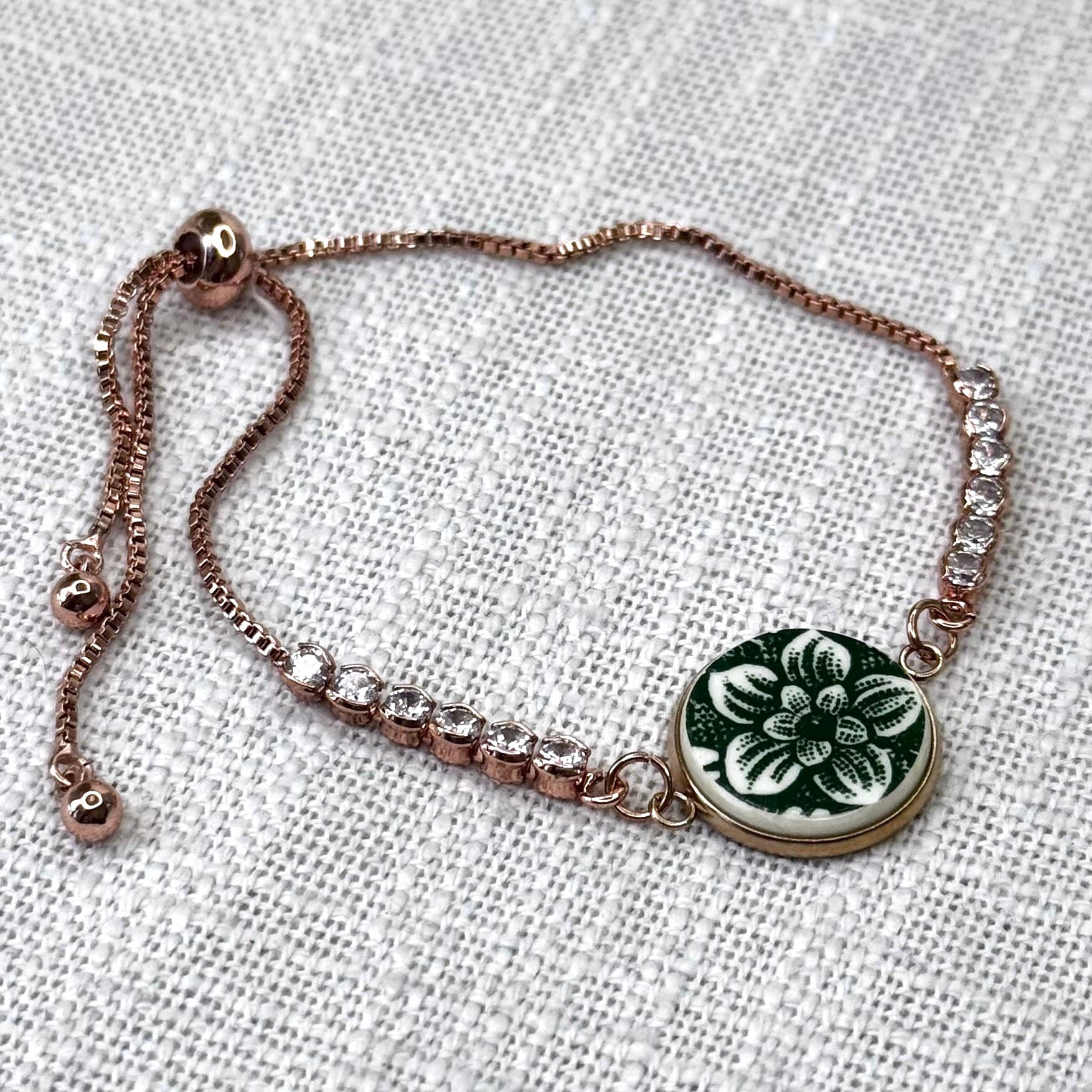 1960’s English Ironstone Adjustable Bracelet R