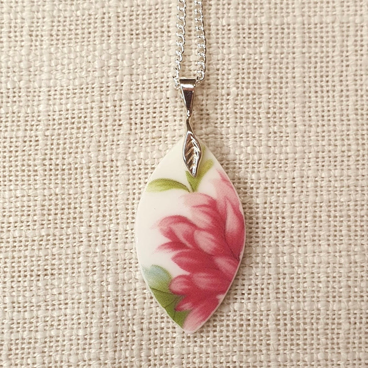 1960’s Sterling Silver Duchess Pendant Necklace