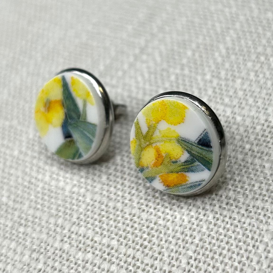 2000’s Dan Samuels Wattle Stud Earrings SM