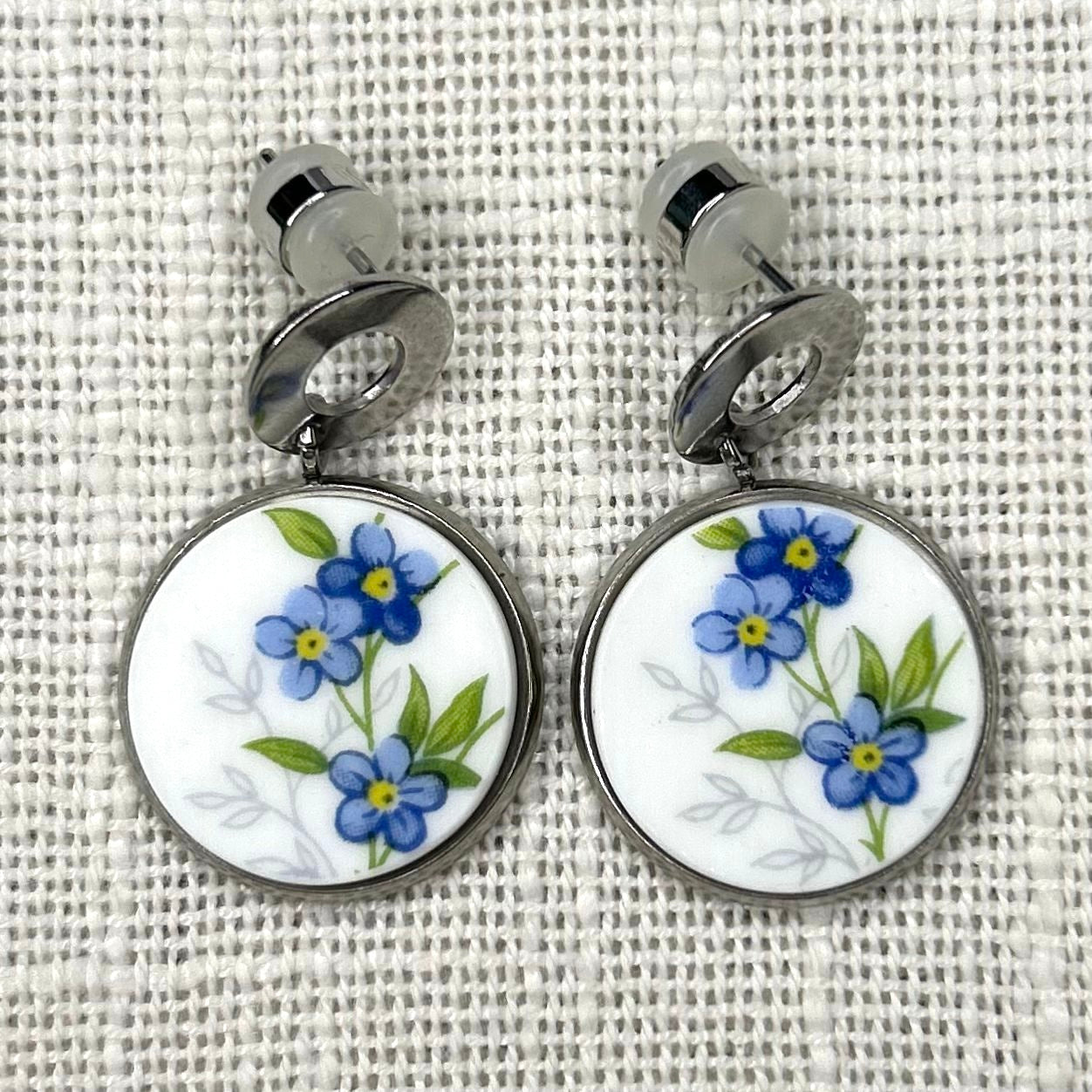 1950’s Queen Anne ‘Sonata’ Stud Dangly Earrings SM