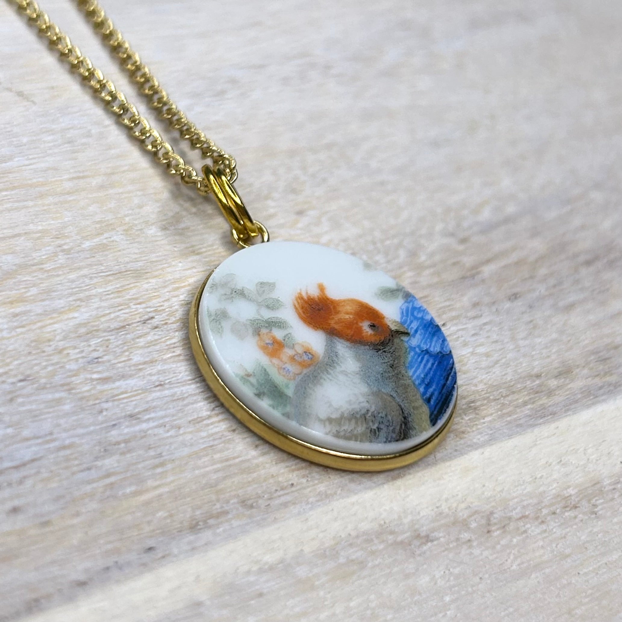 1990’s Bird Pendant Necklace Y