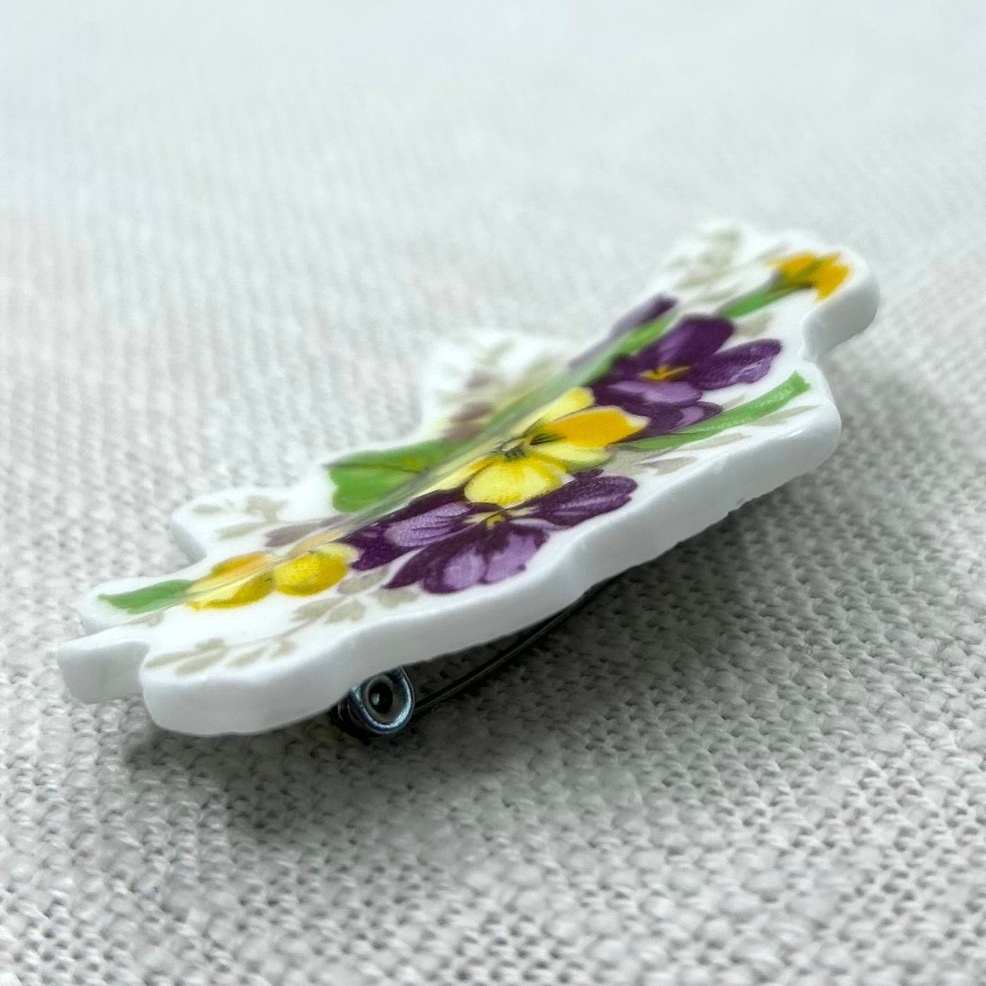 1950’s Old Royal China Floral Brooch