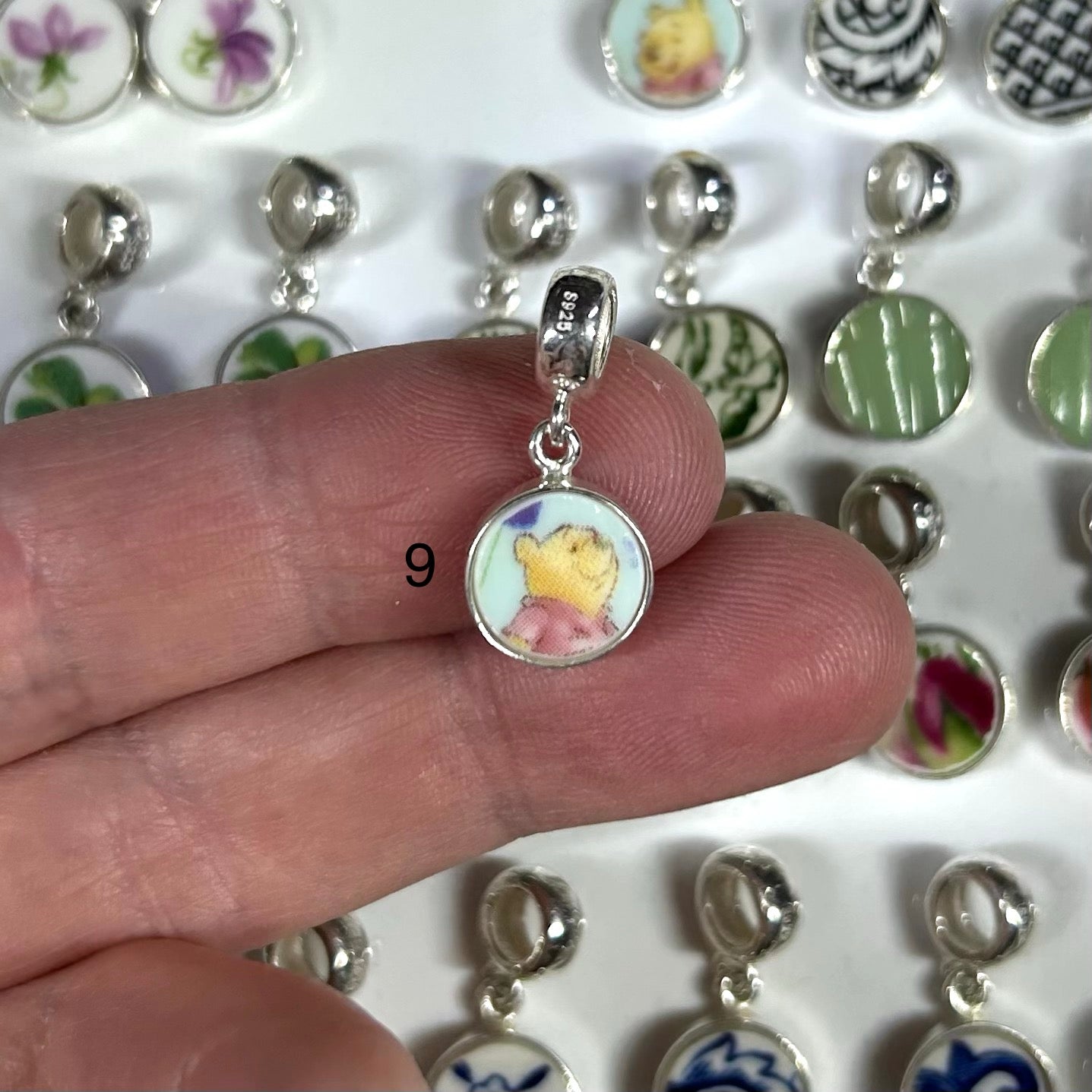 Sterling Silver Charms For Bracelets M