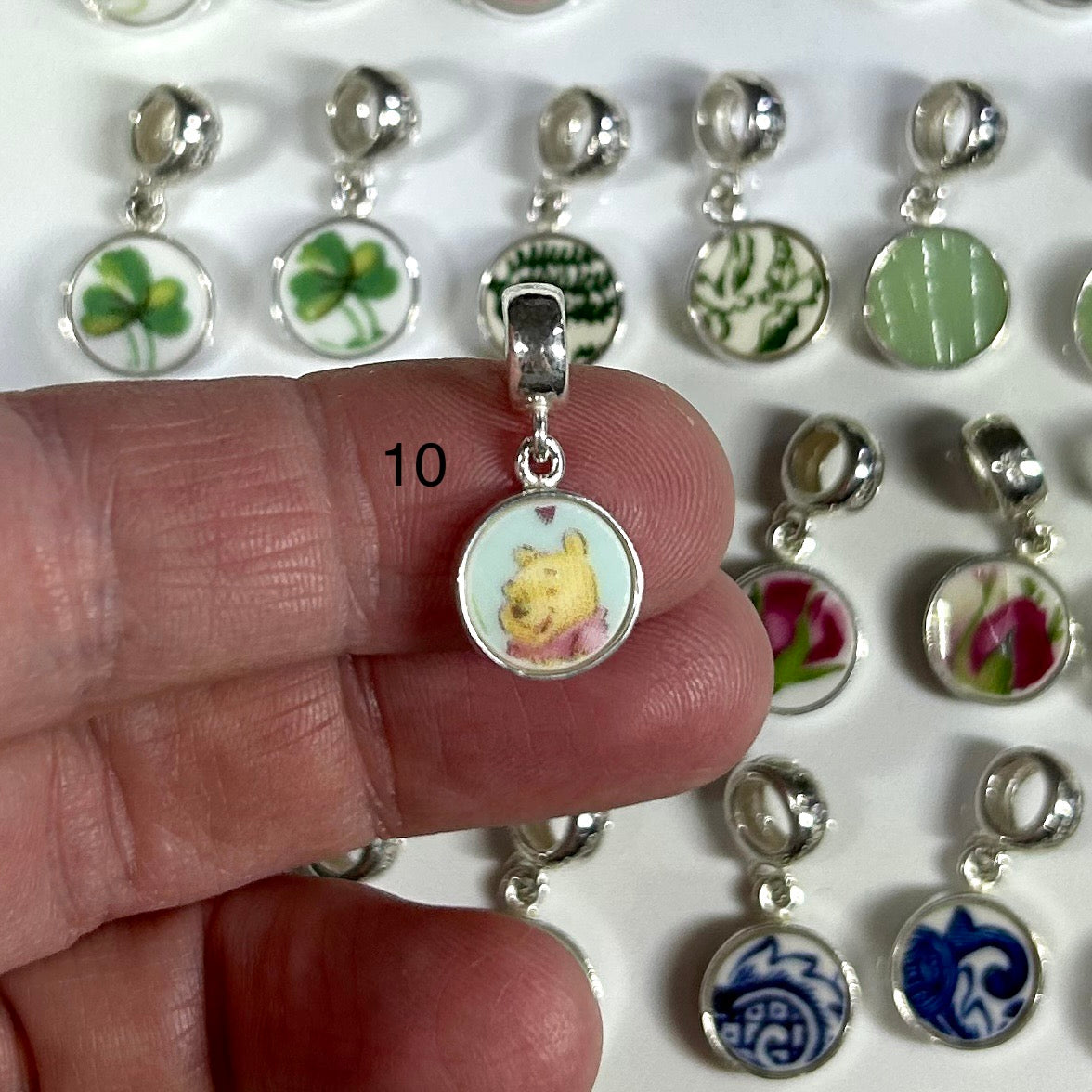 Sterling Silver Charms For Bracelets M