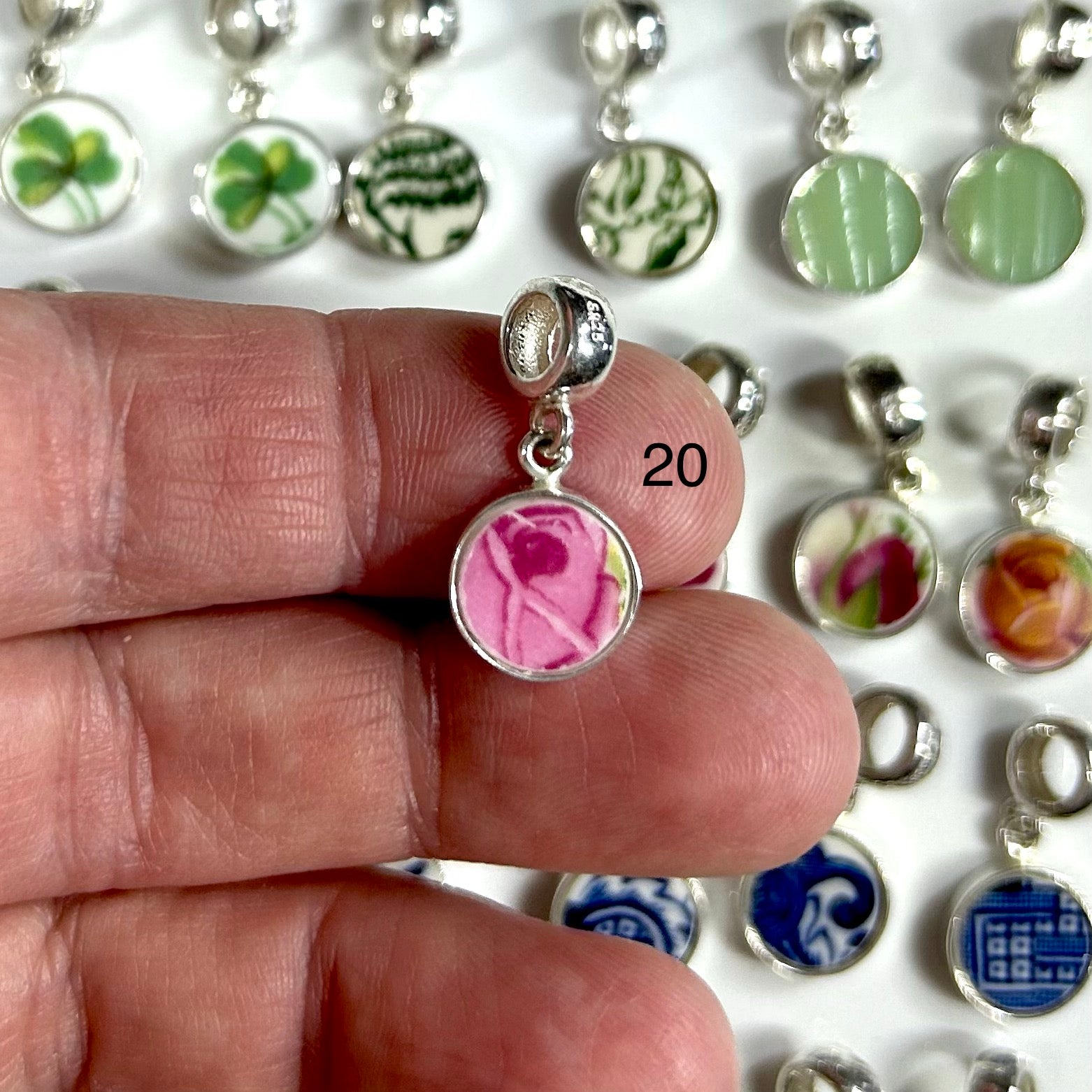 Sterling Silver Charms For Bracelets M