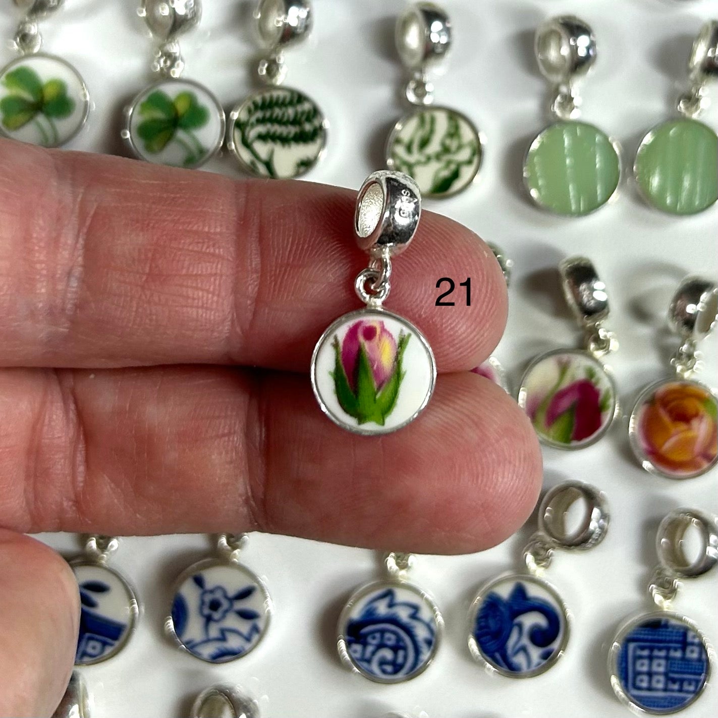 Sterling Silver Charms For Bracelets M