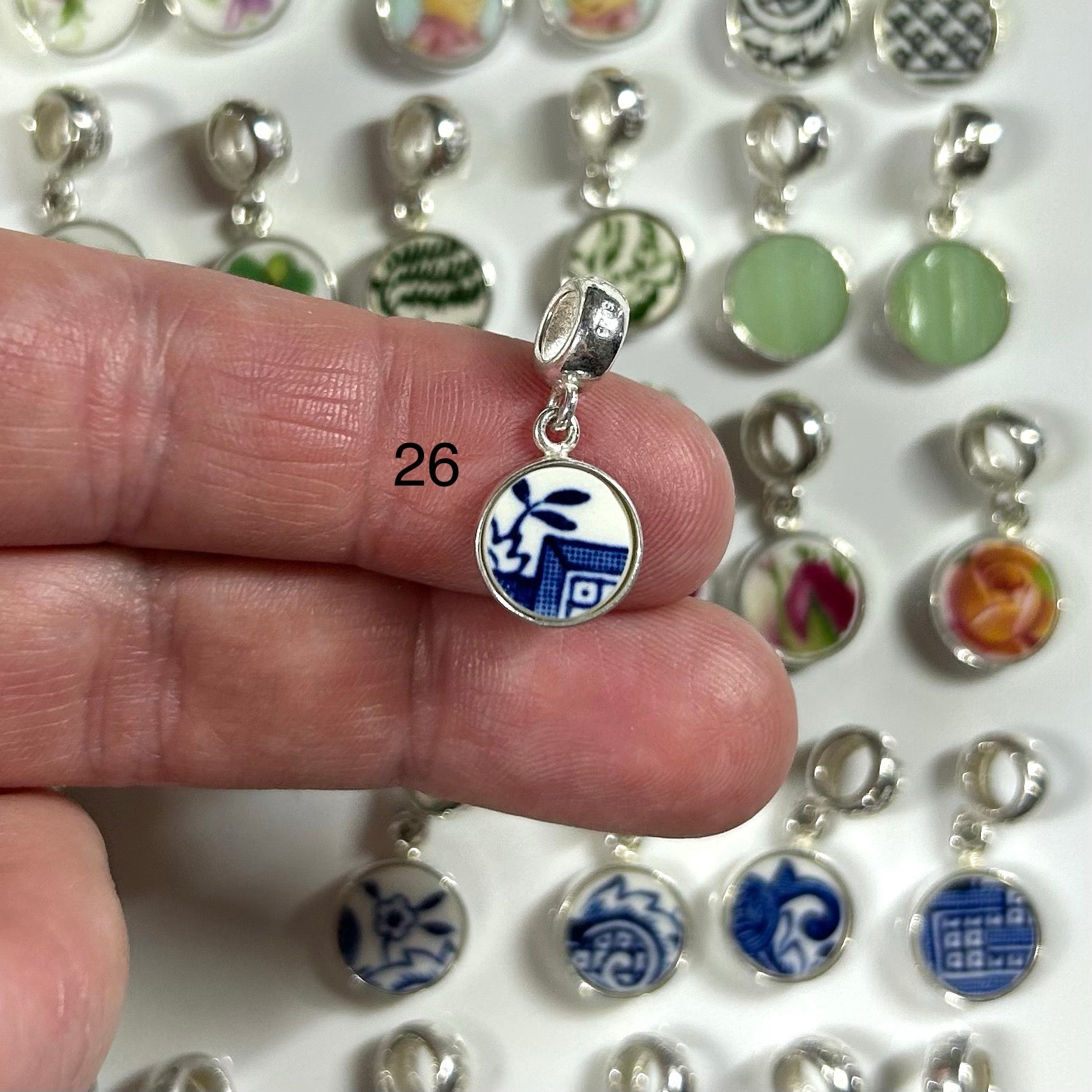 Sterling Silver Charms For Bracelets M