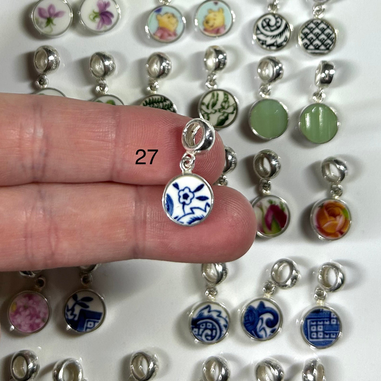 Sterling Silver Charms For Bracelets M