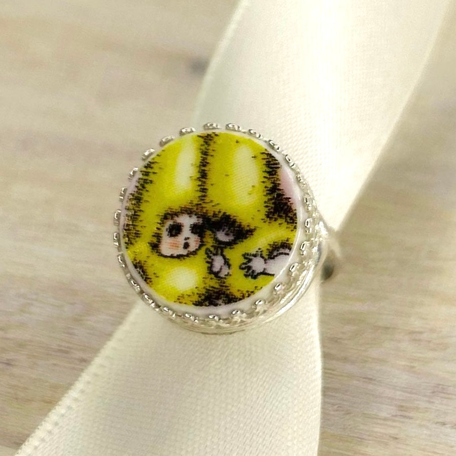 Sterling Silver May Gibbs Ring M