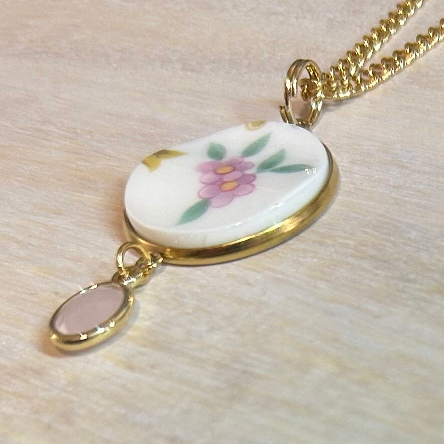 1975-95 Royal Albert ‘Serenity’ Pendant Necklace Y