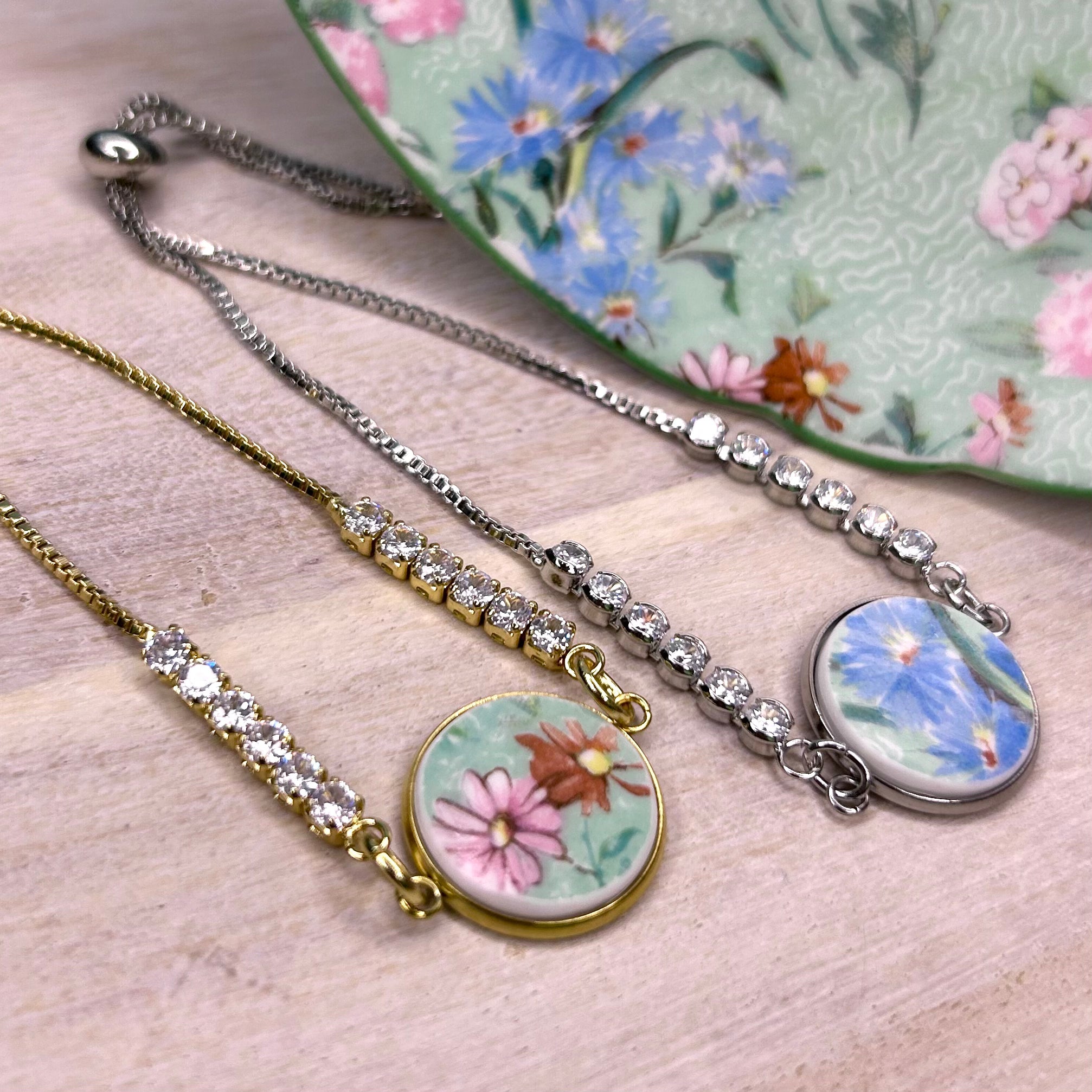 1935-45 Shelley ‘Melody’ CZ Bracelet