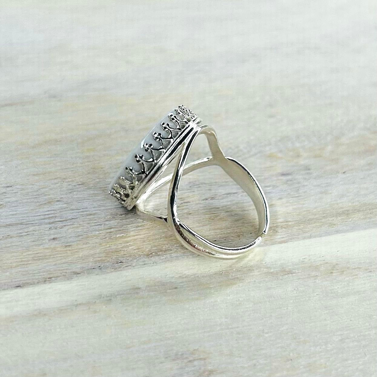 Sterling Silver Piglet Ring
