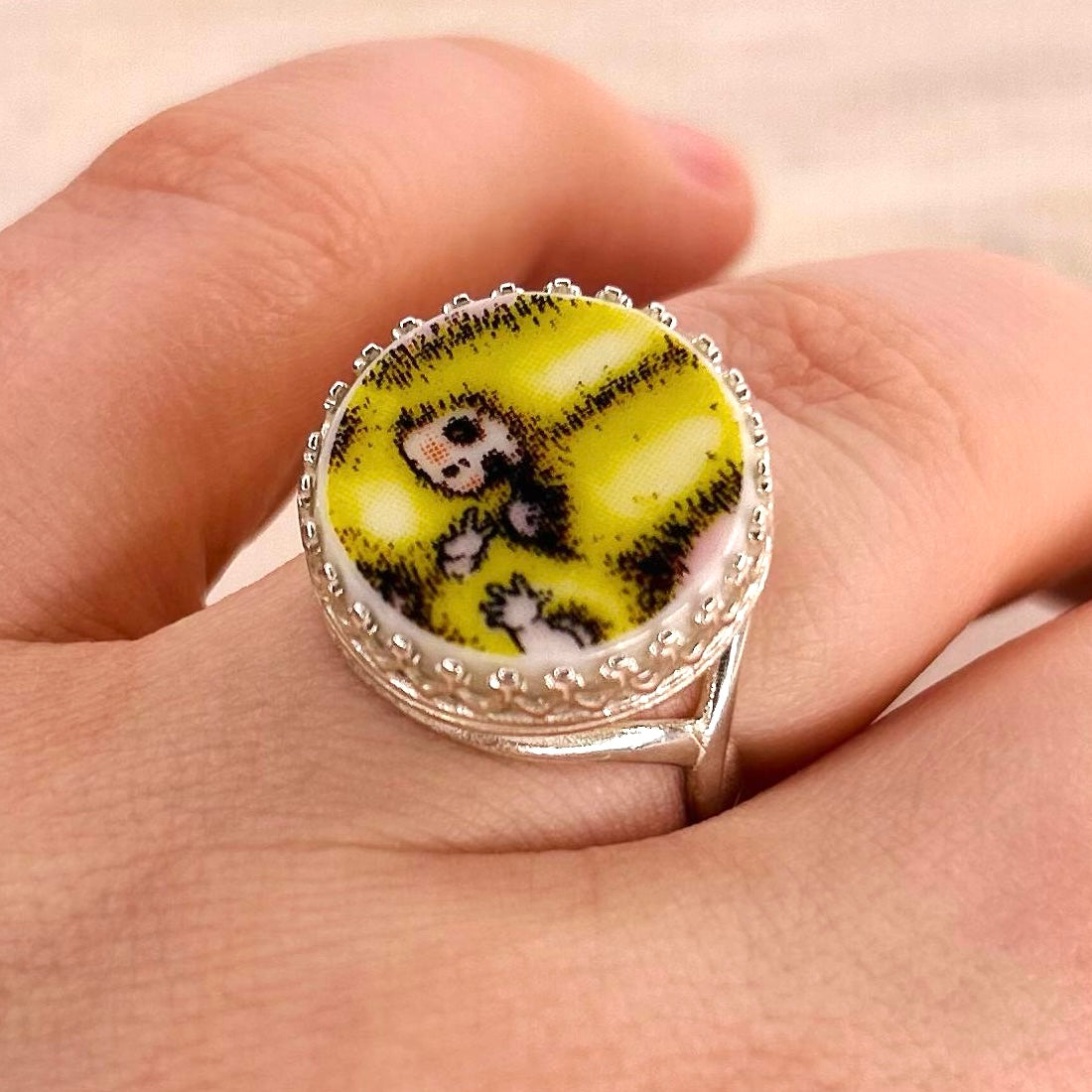 Sterling Silver May Gibbs Ring M