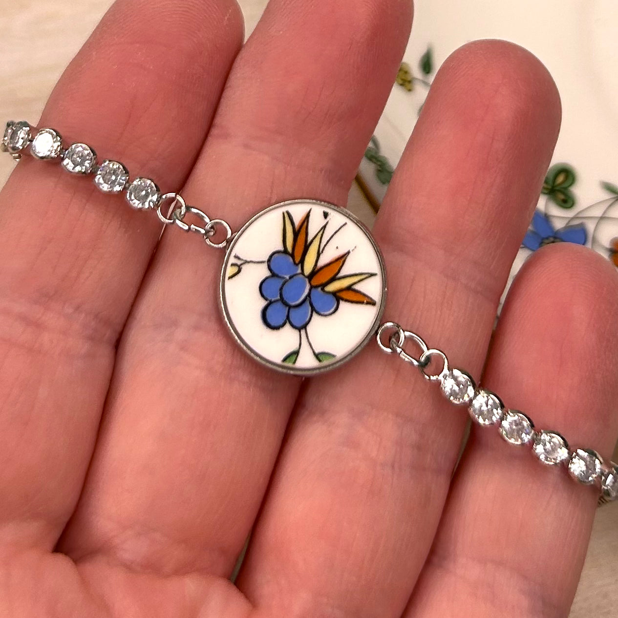 1910-25 Shelley ‘Chelsea’ CZ Bracelet