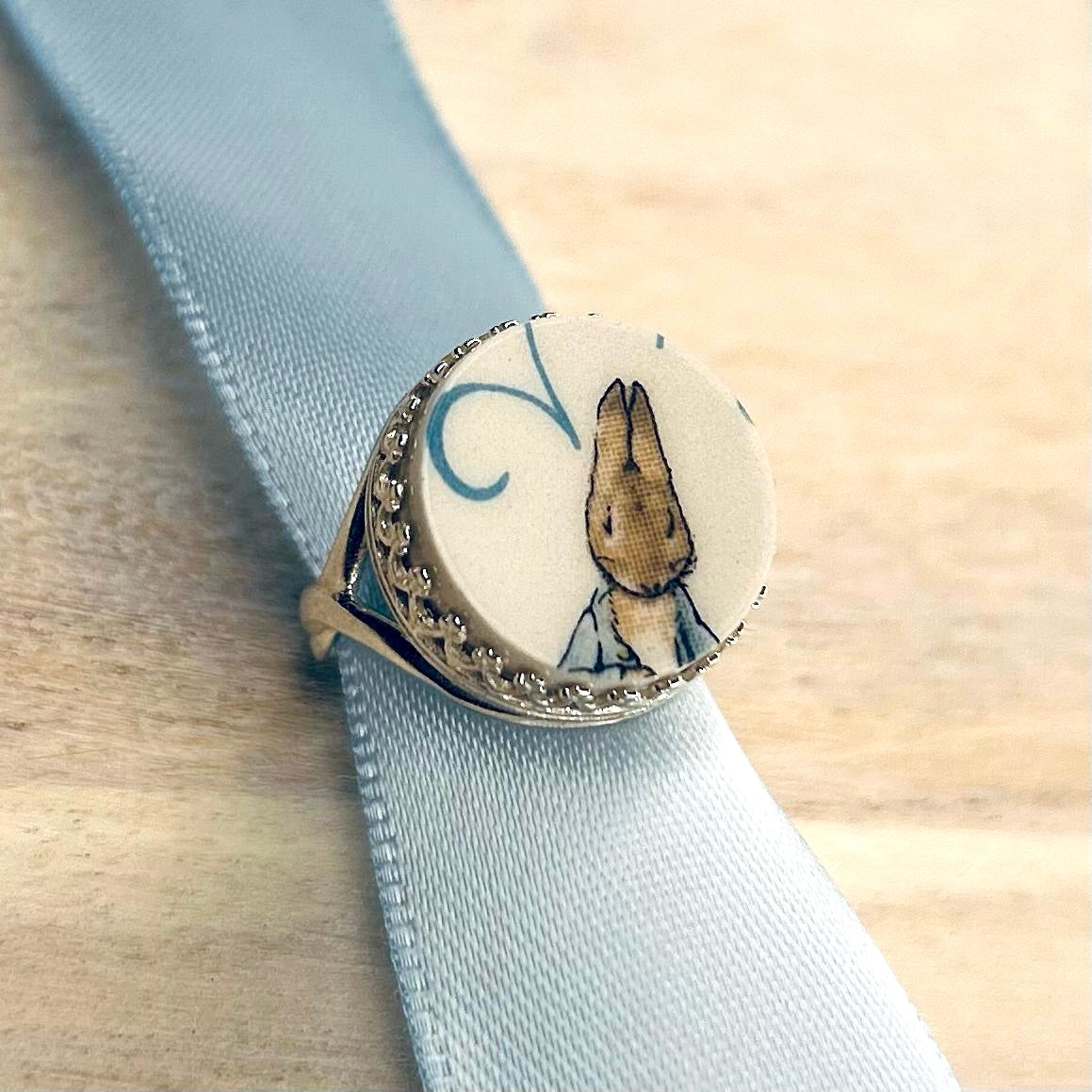1980’s Sterling Silver Wedgwood ‘Peter Rabbit’ Ring