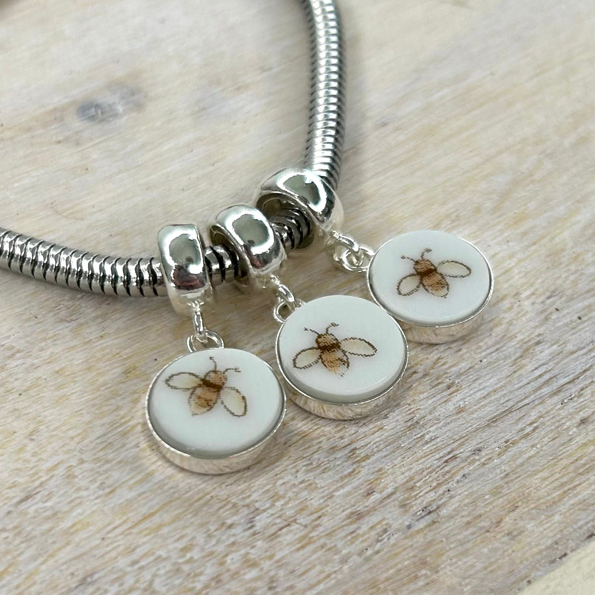 Sterling Silver Bee Charm
