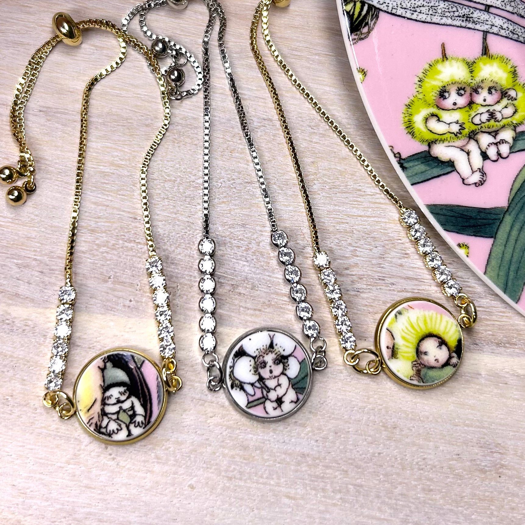 May Gibbs CZ Bracelet M