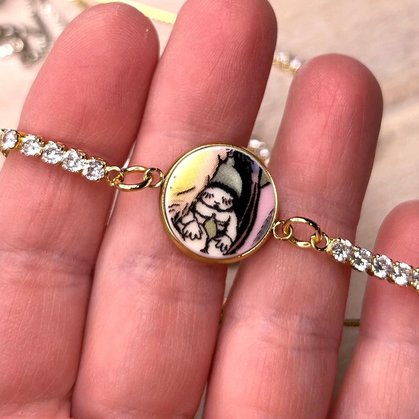 May Gibbs CZ Bracelet M