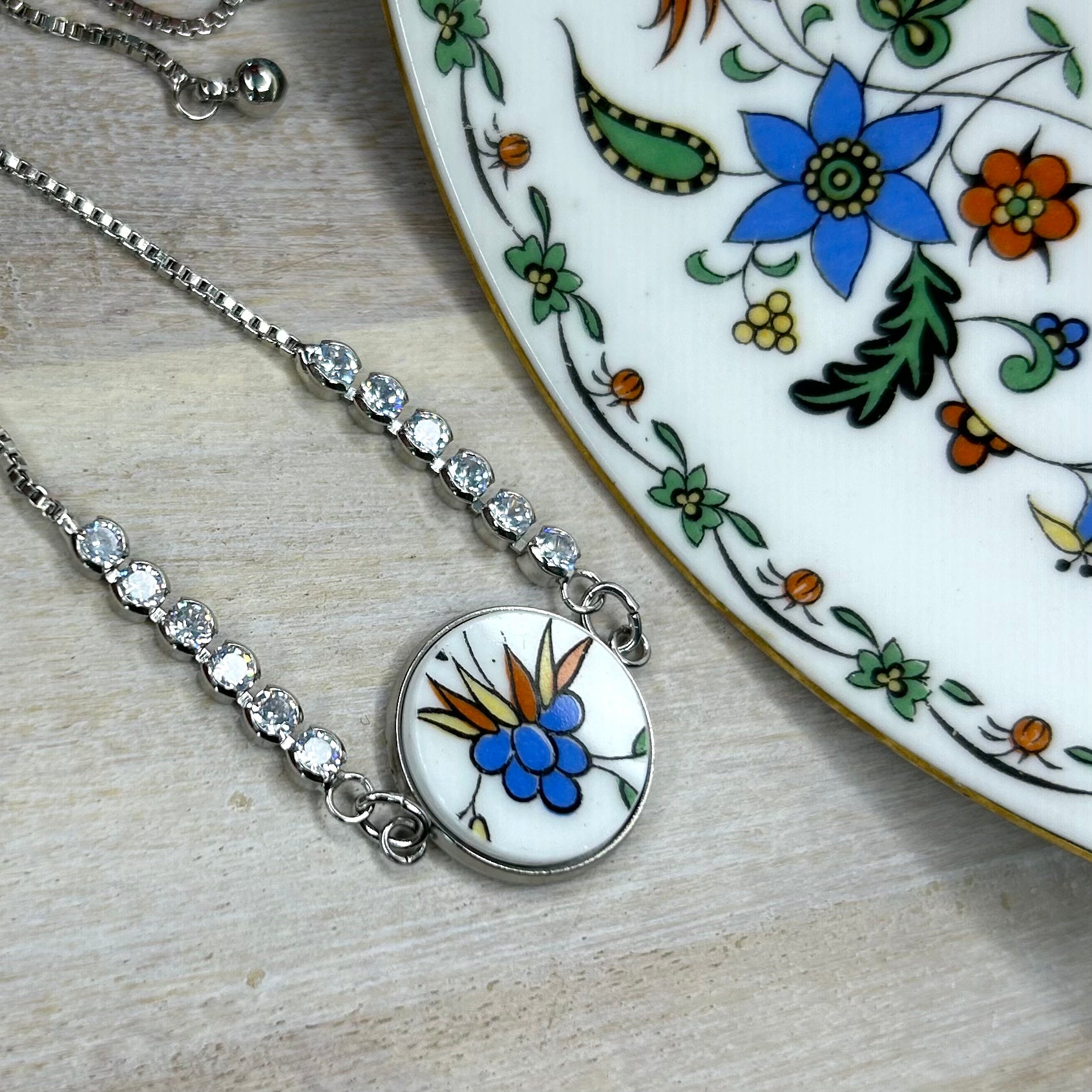 1910-25 Shelley ‘Chelsea’ CZ Bracelet