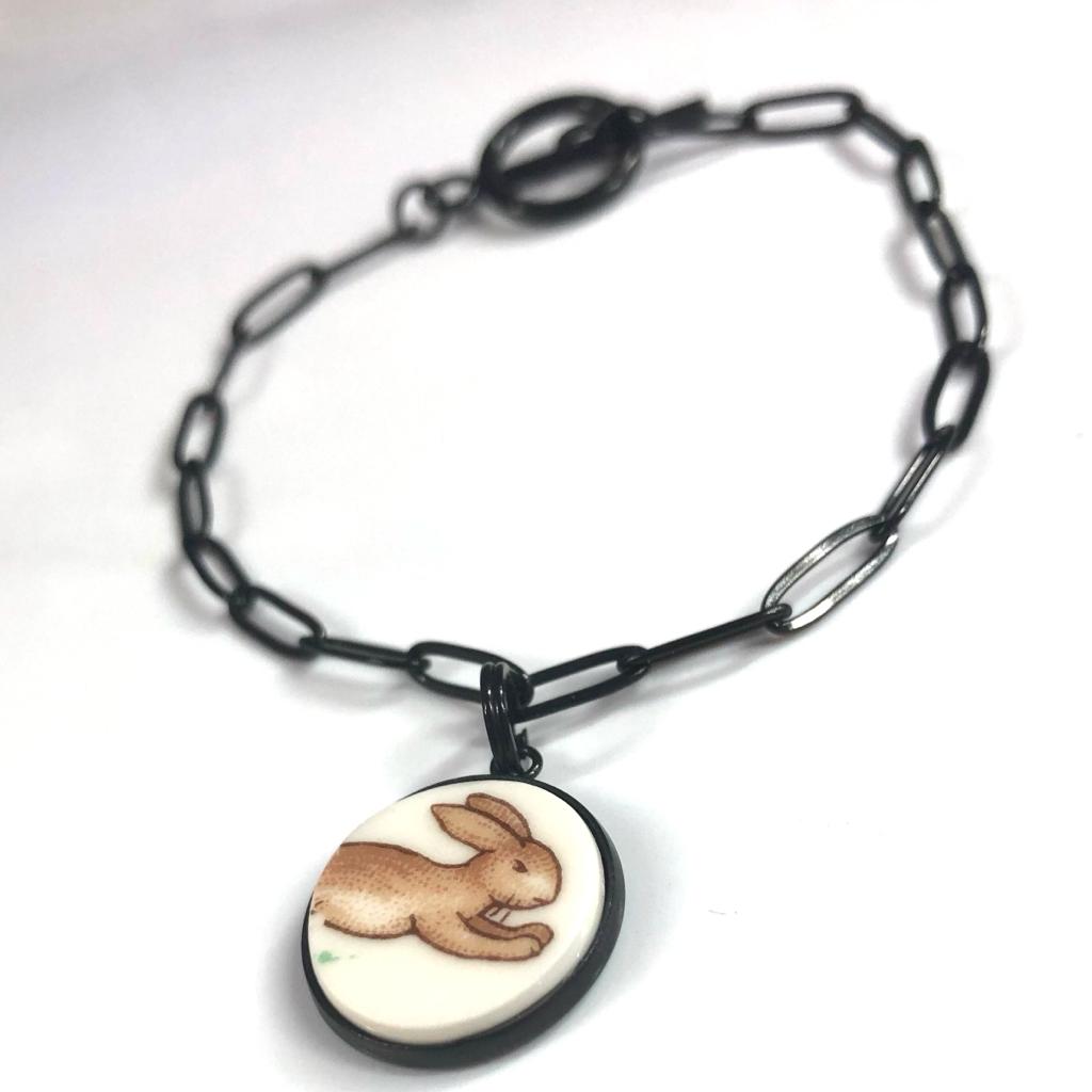 40% off! Bunnykins by Royal Doulton Bracelet Black