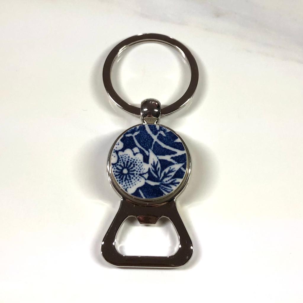 1980’s Calico Bottle Opener Keyring Keychain