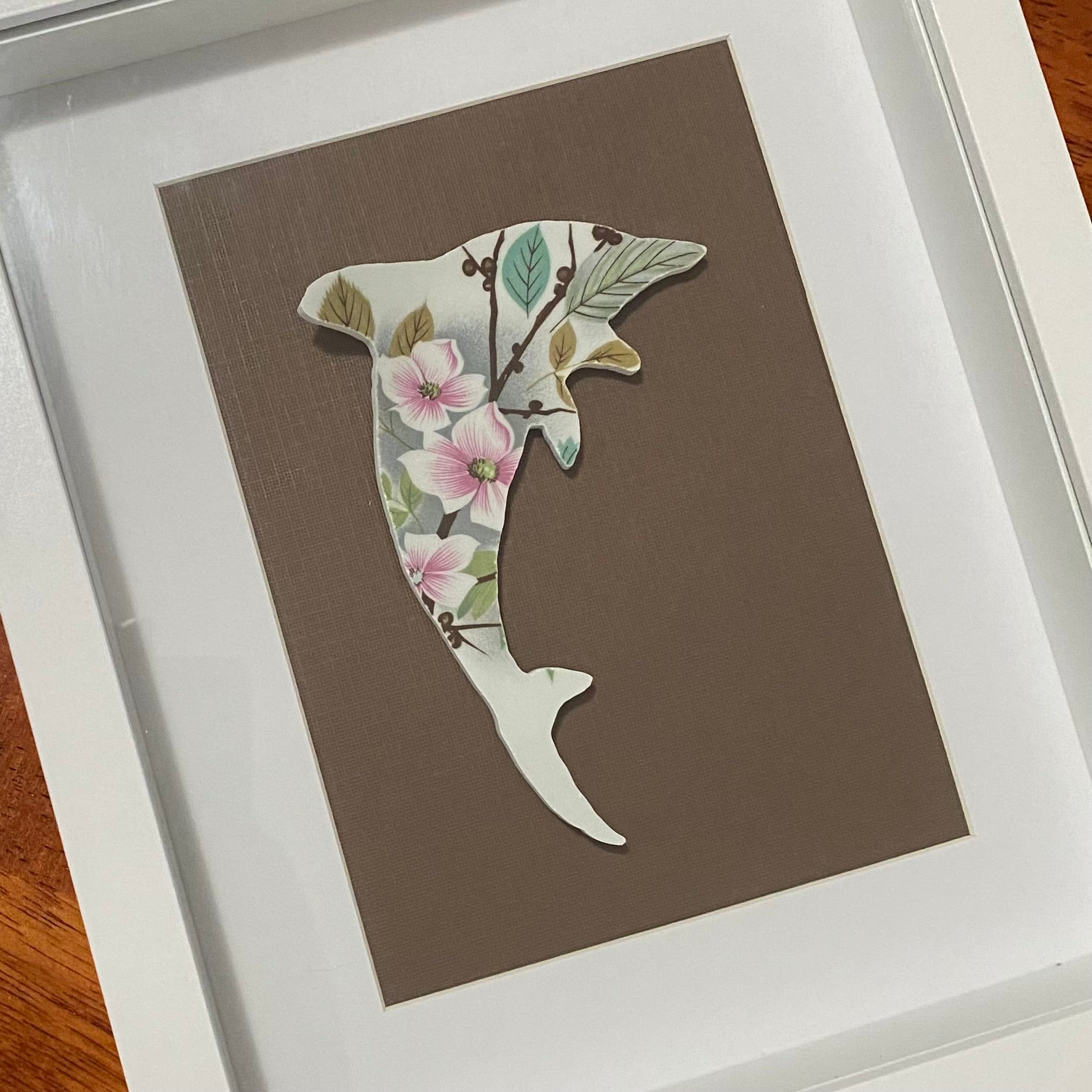 50% off! Framed Dolphin