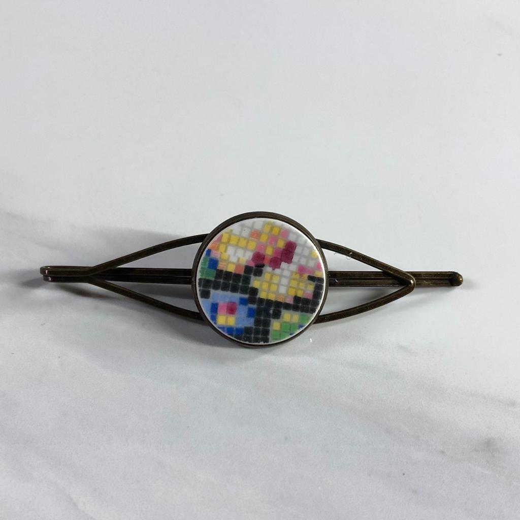 40% off! 1930’s Colclough Hair Slide Clip Antique Bronze