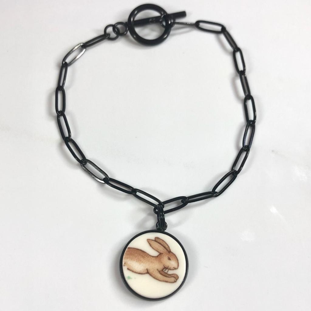40% off! Bunnykins by Royal Doulton Bracelet Black