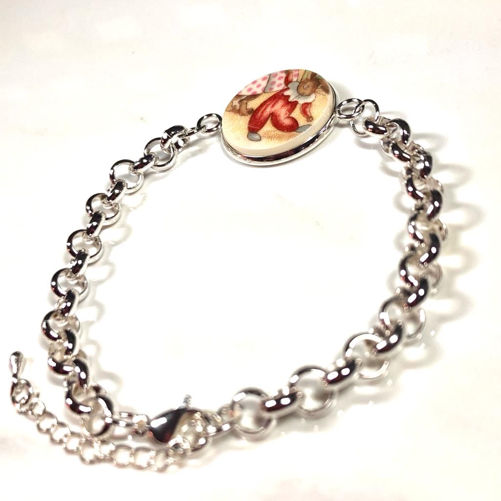 40% off! Bunnykins by Royal Doulton Bracelet Silver