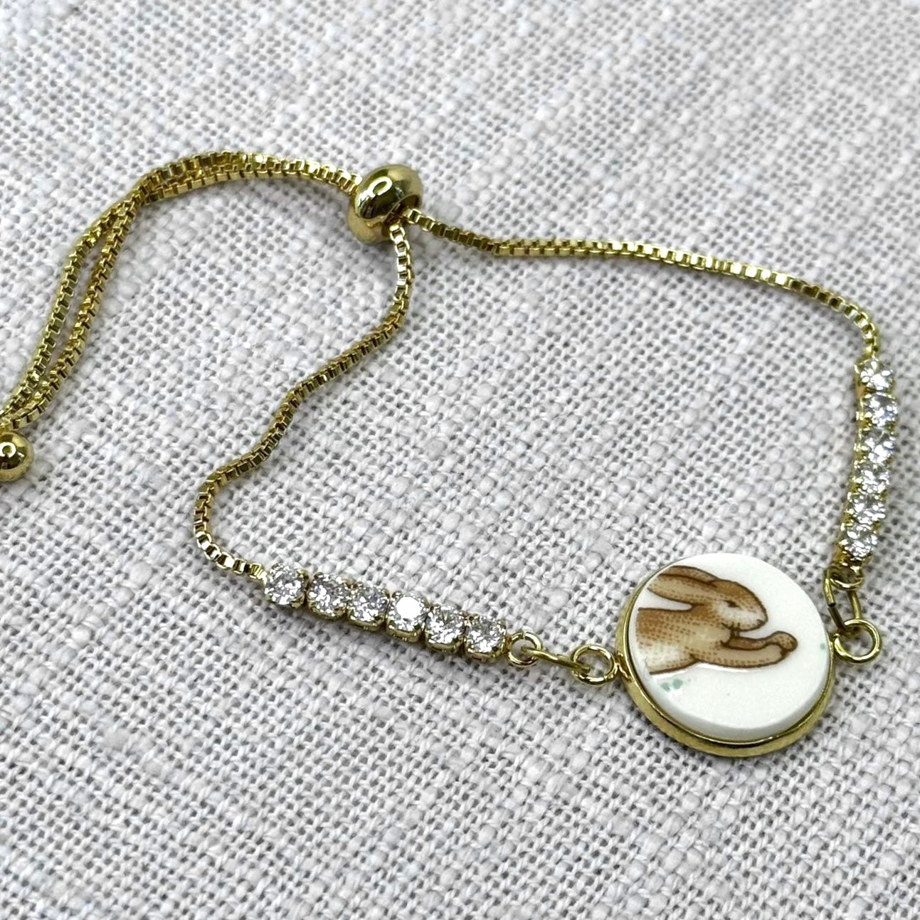 1970’s Royal Doulton ‘Bunnykins’ Adjustable Bracelet Y