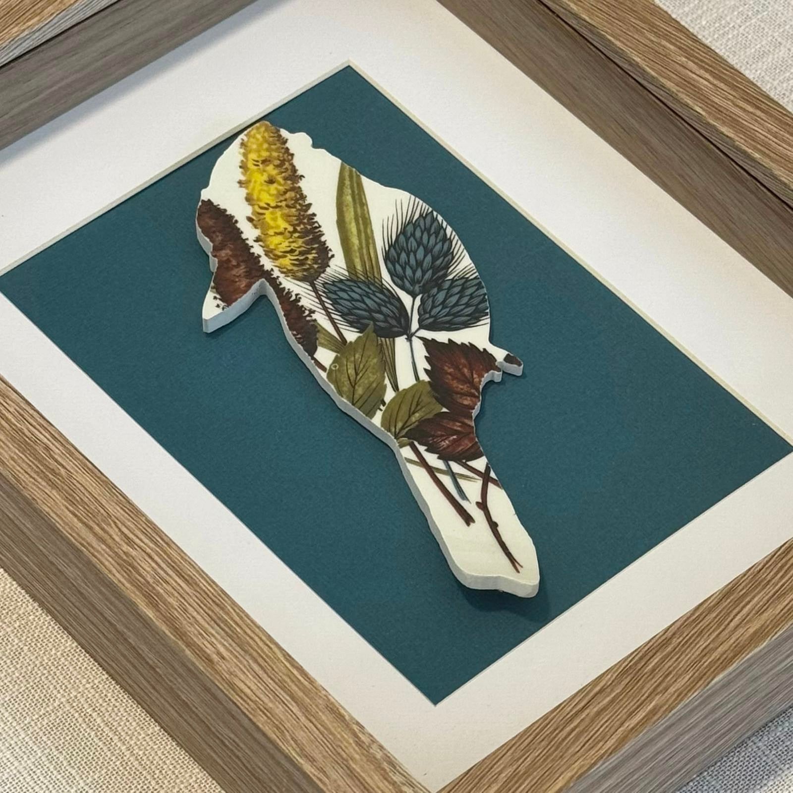1970’s Kookaburra Framed Artwork