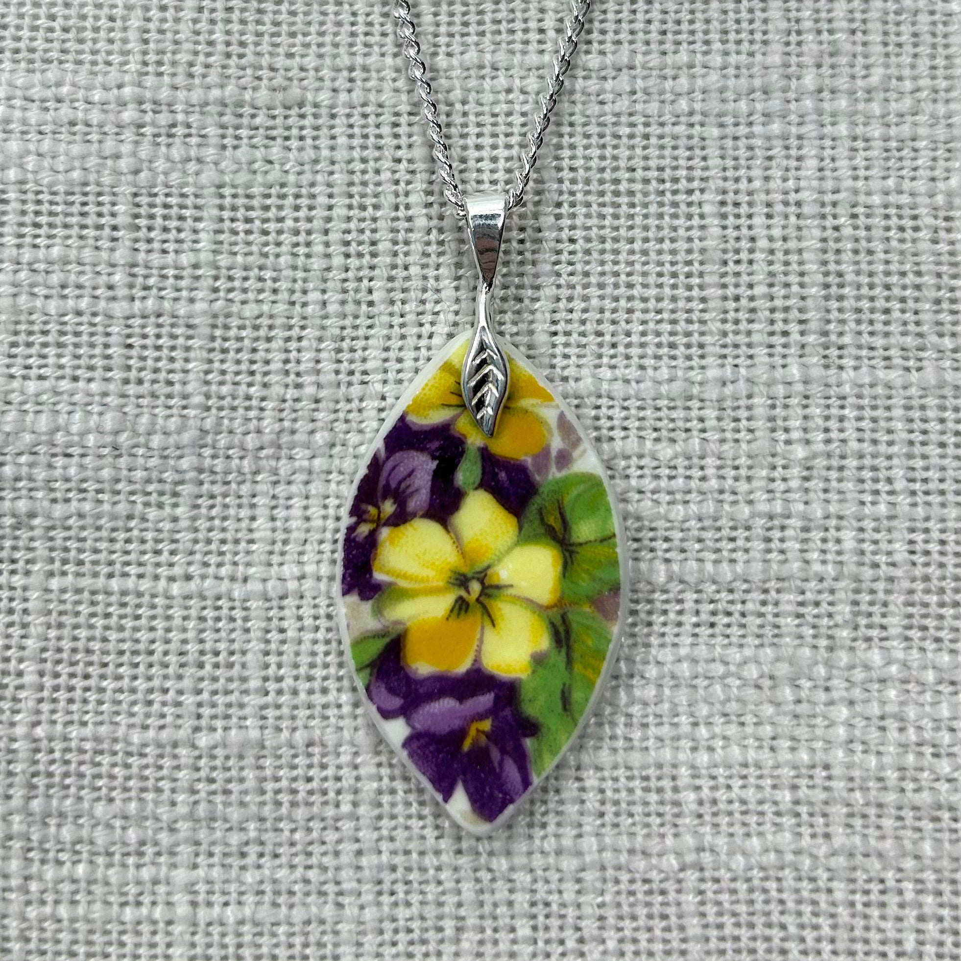 1950’s Duchess Pendant Necklace Sterling Silver