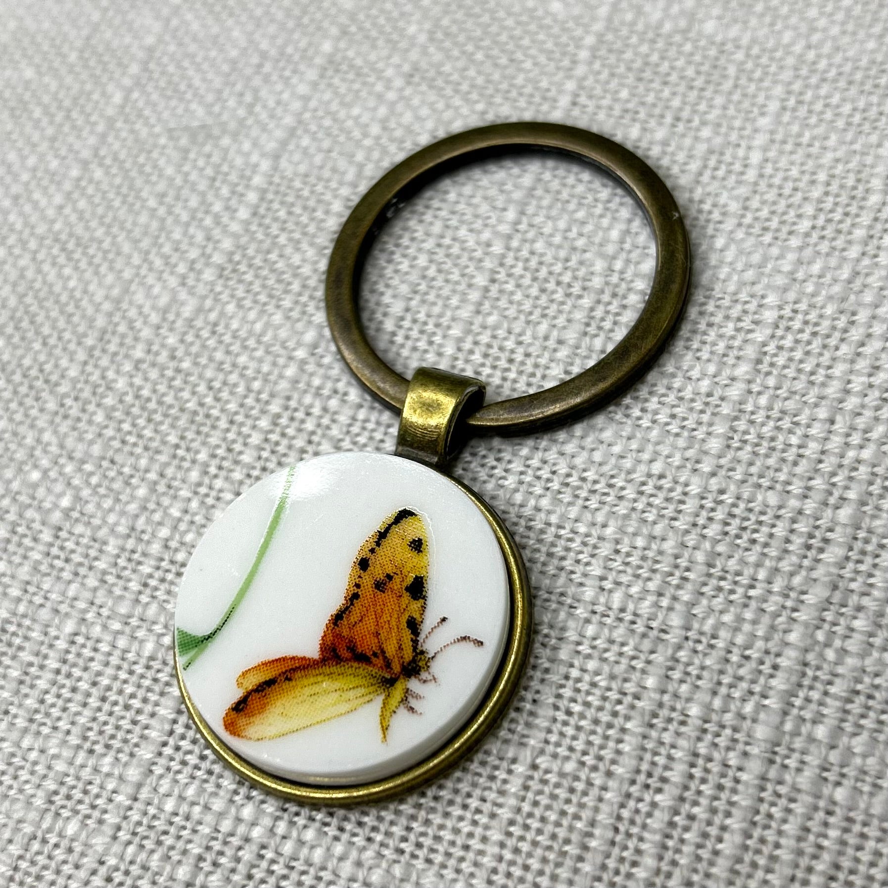 Butterfly Keyring