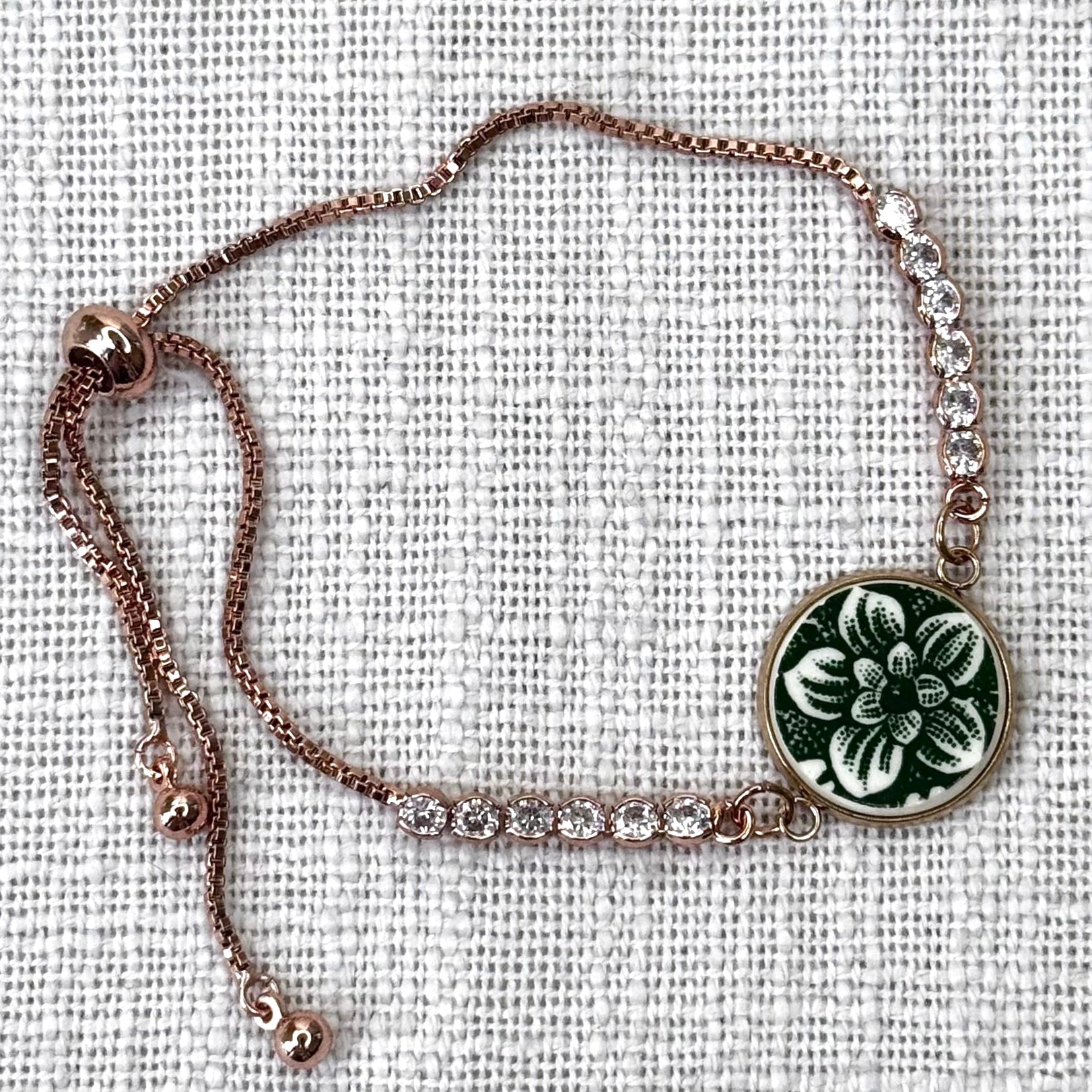 1960’s English Ironstone Adjustable Bracelet R