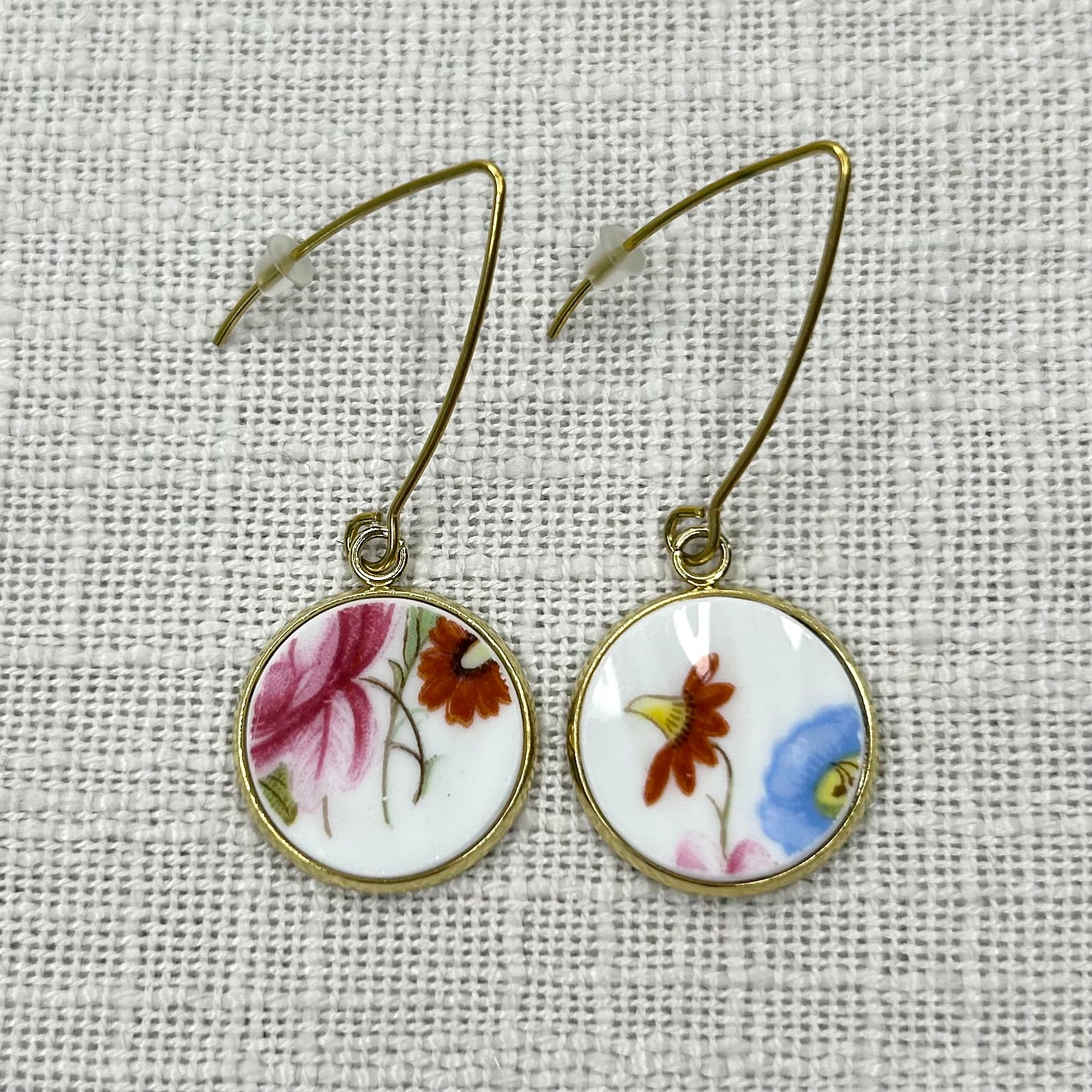 1950’s Shelley Hooks Dangly Earrings Y