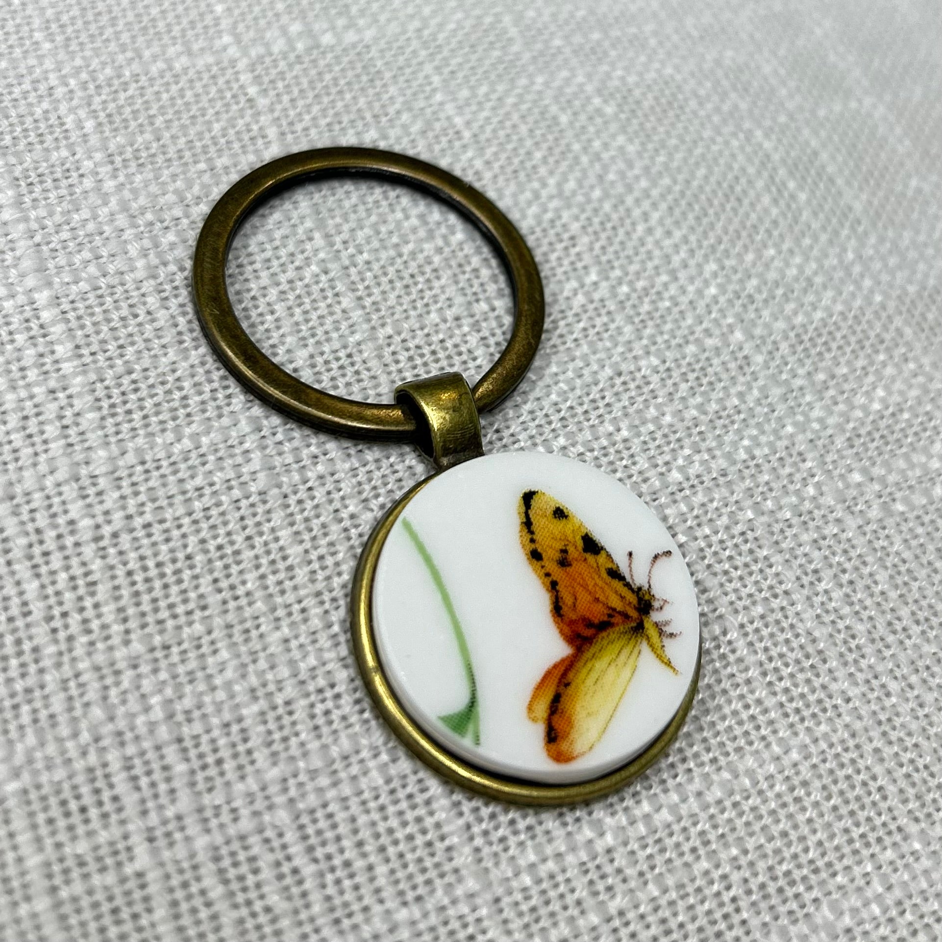 Butterfly Keyring