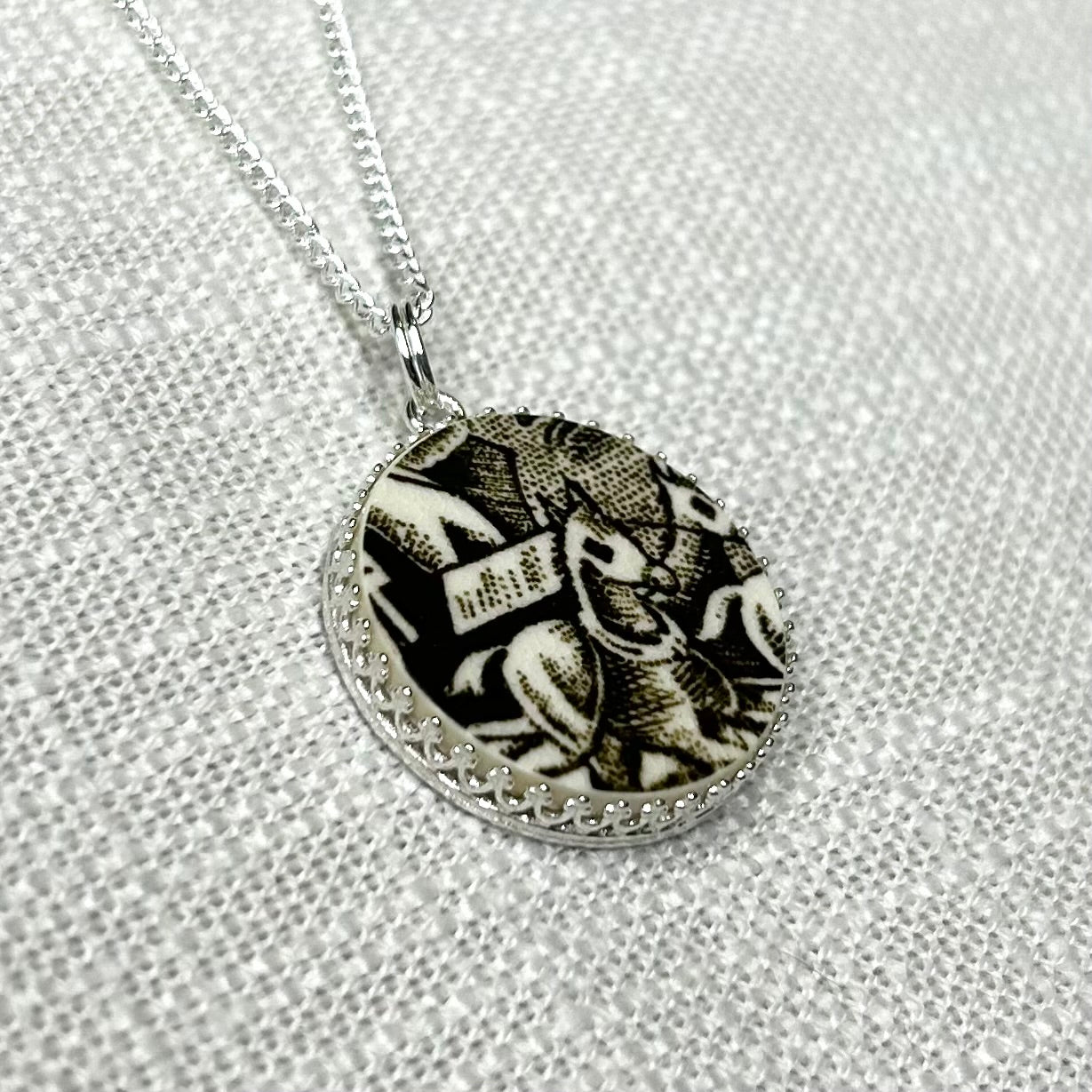 Sterling Silver Horse Pendant Necklace